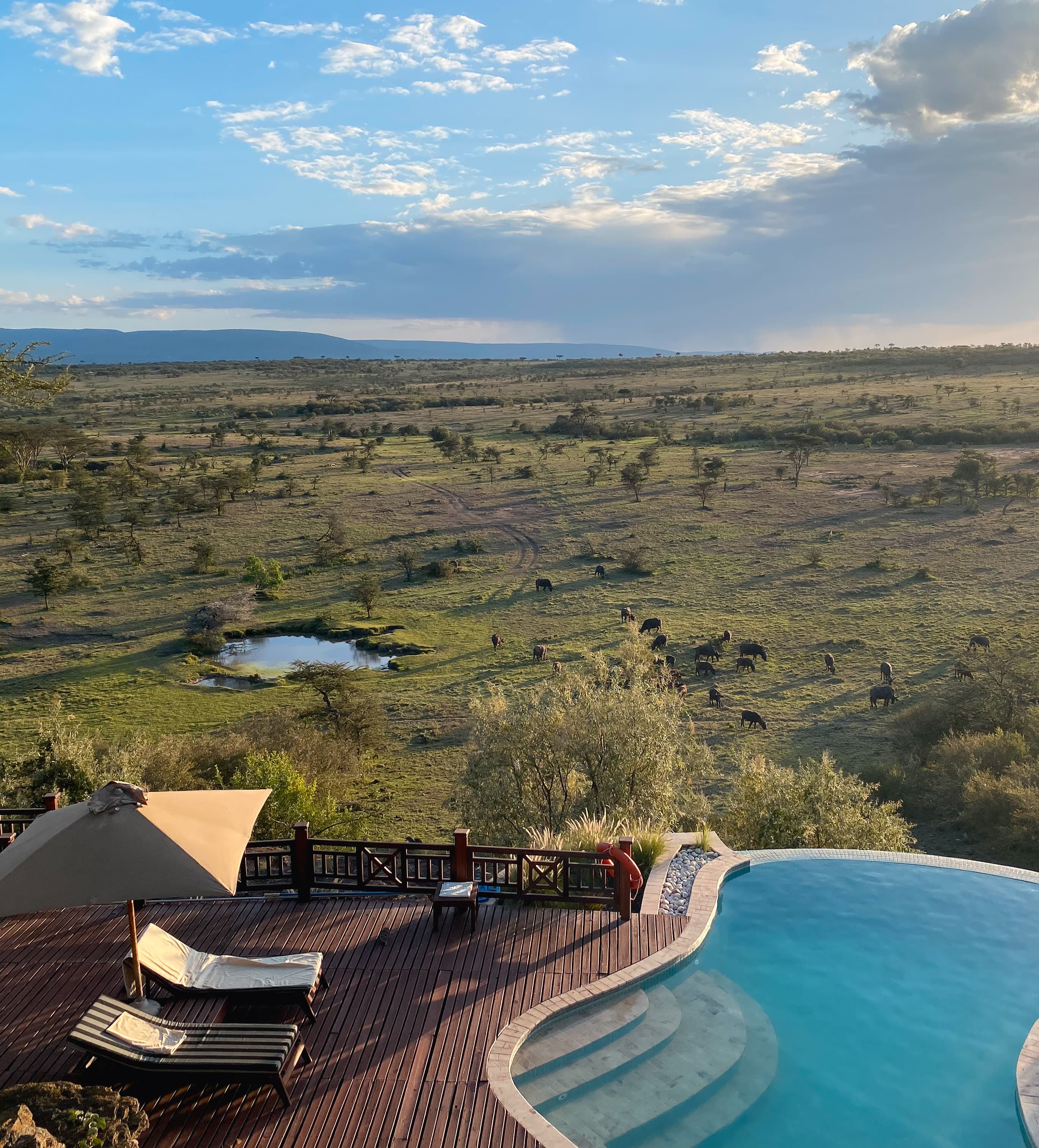 Beautiful view from Hemingways Ol Seki Mara Camp