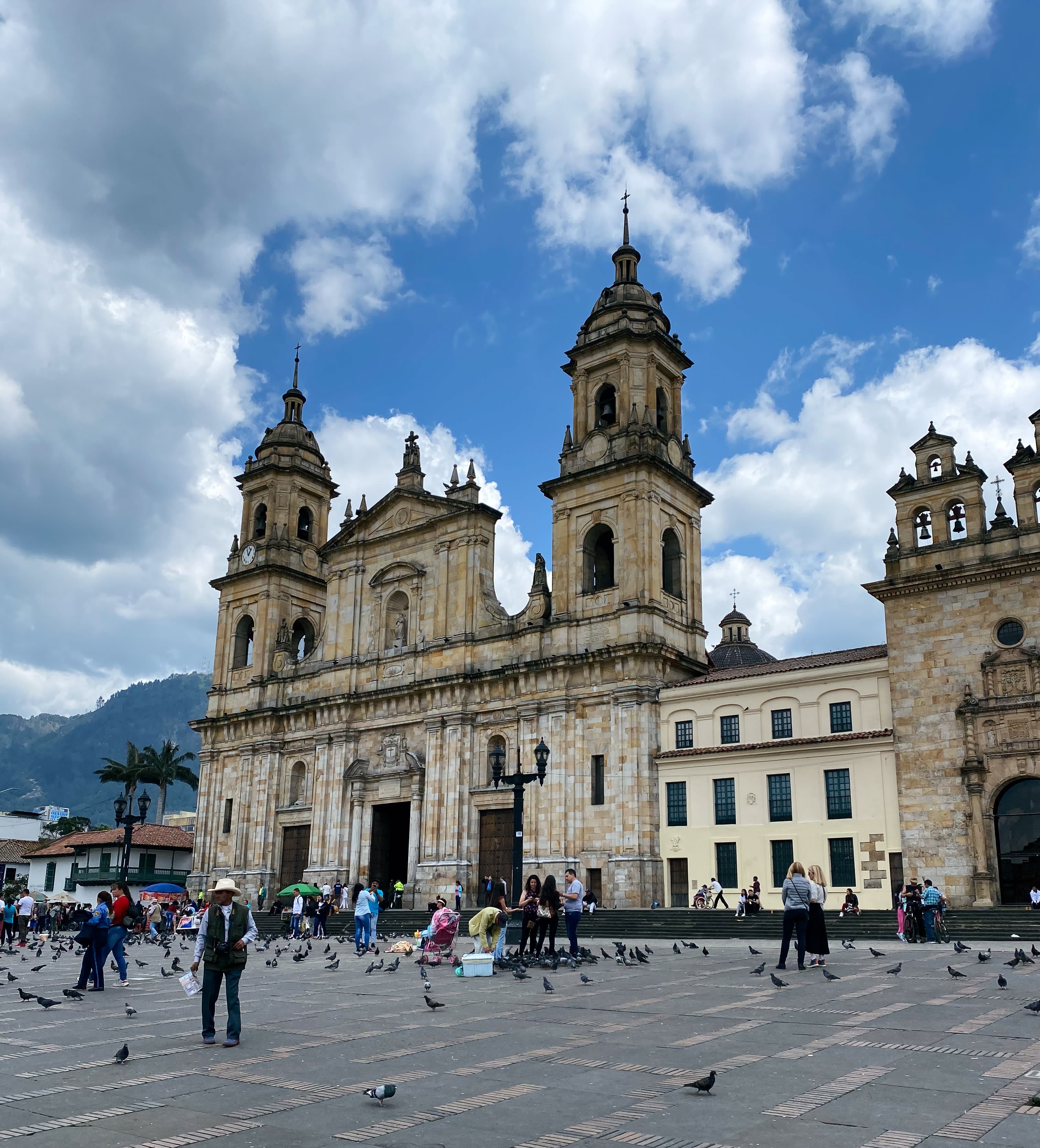 Beautiful view of Catedral Primada de Colombia