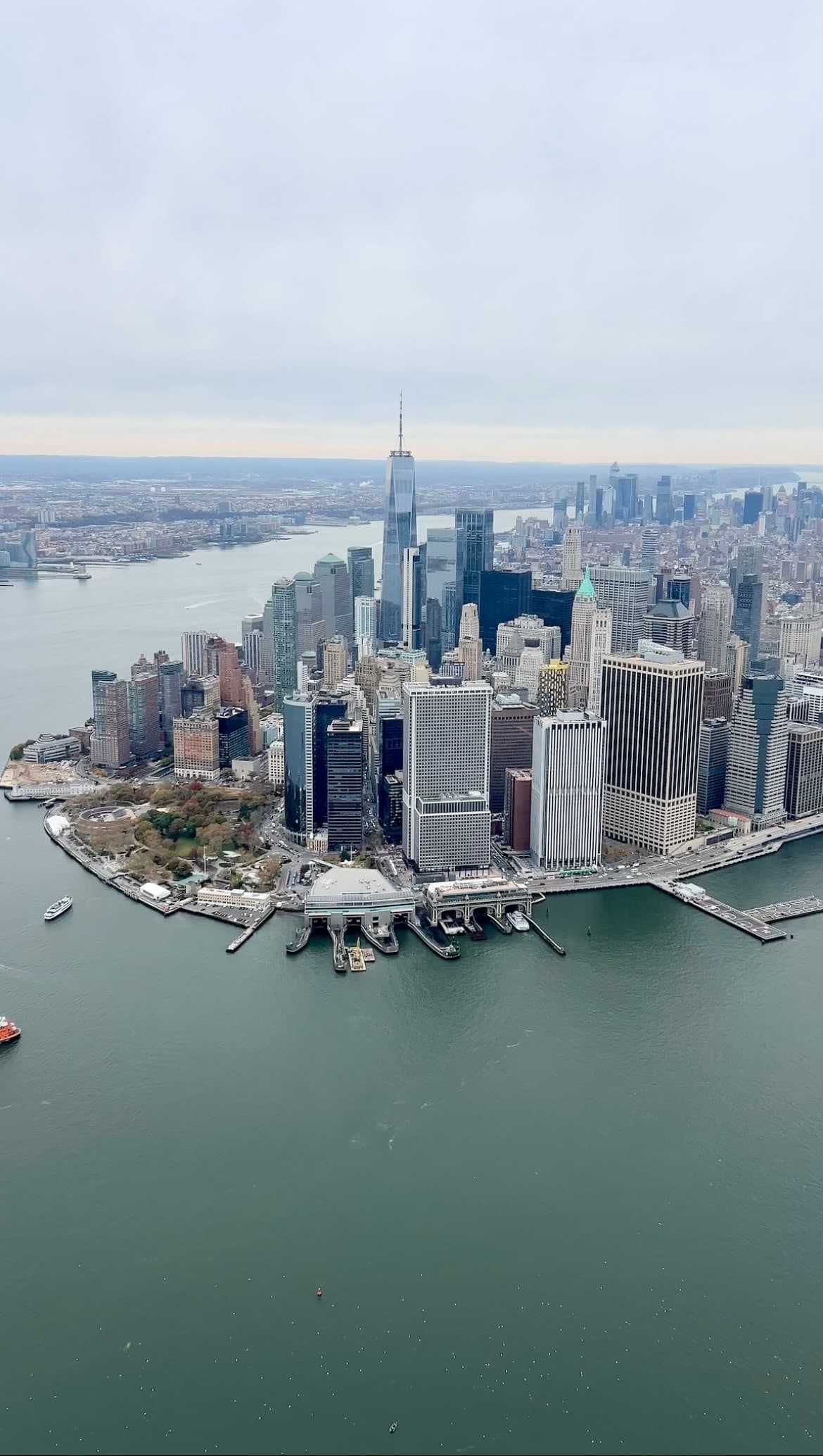 A view of New York city