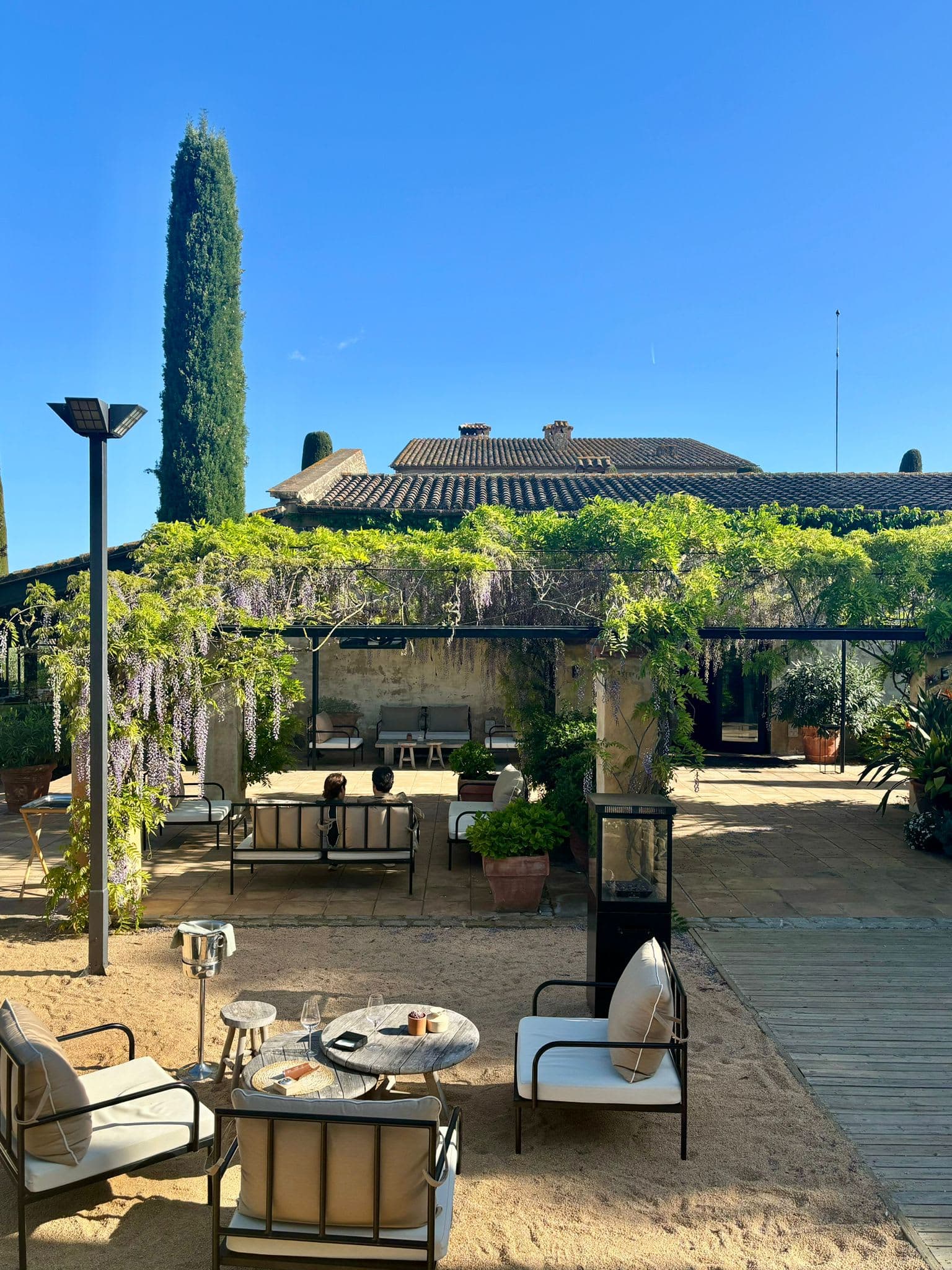 Beautiful view of Mas de Torrent Hotel