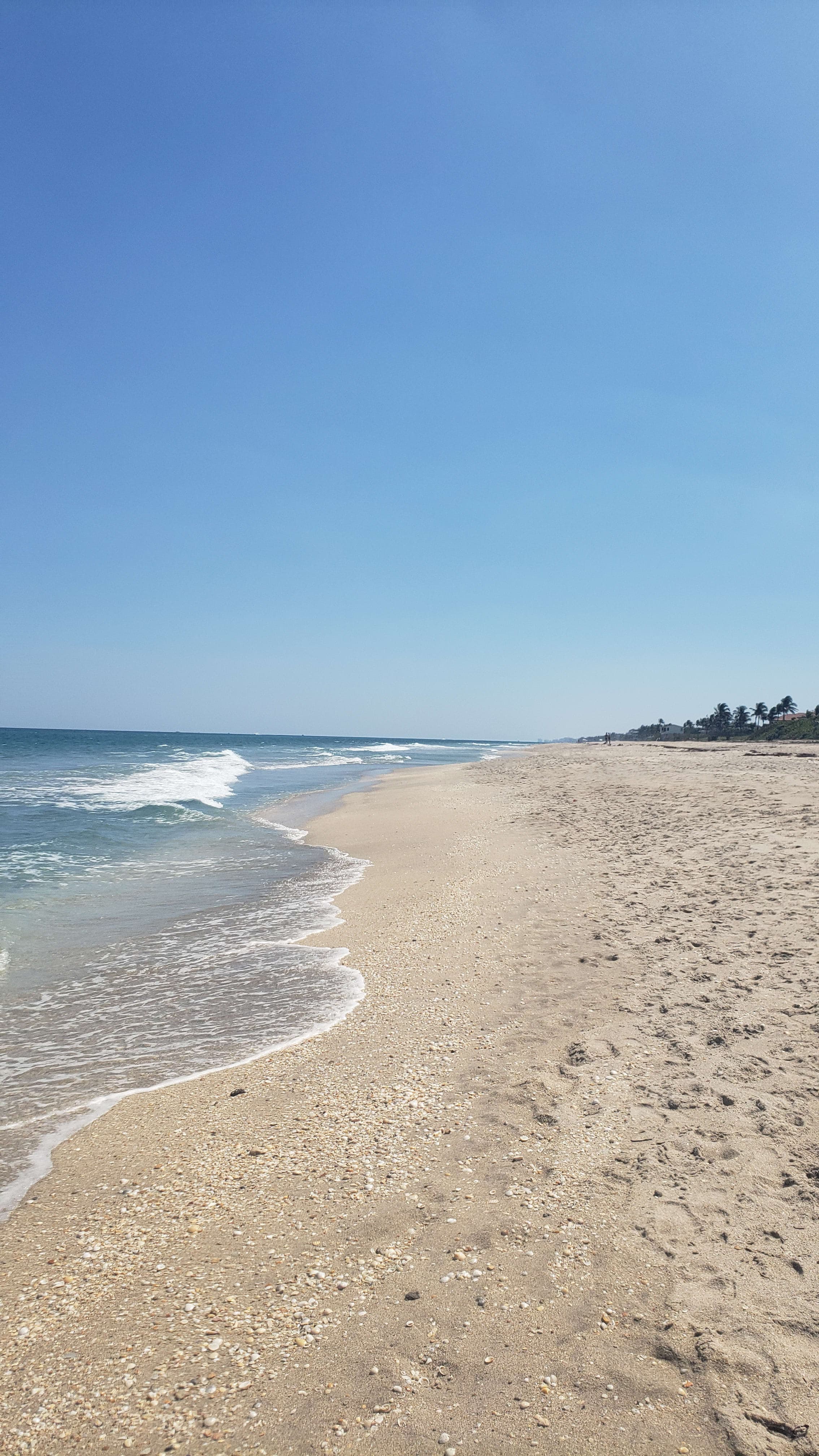 Beautiful view of beach