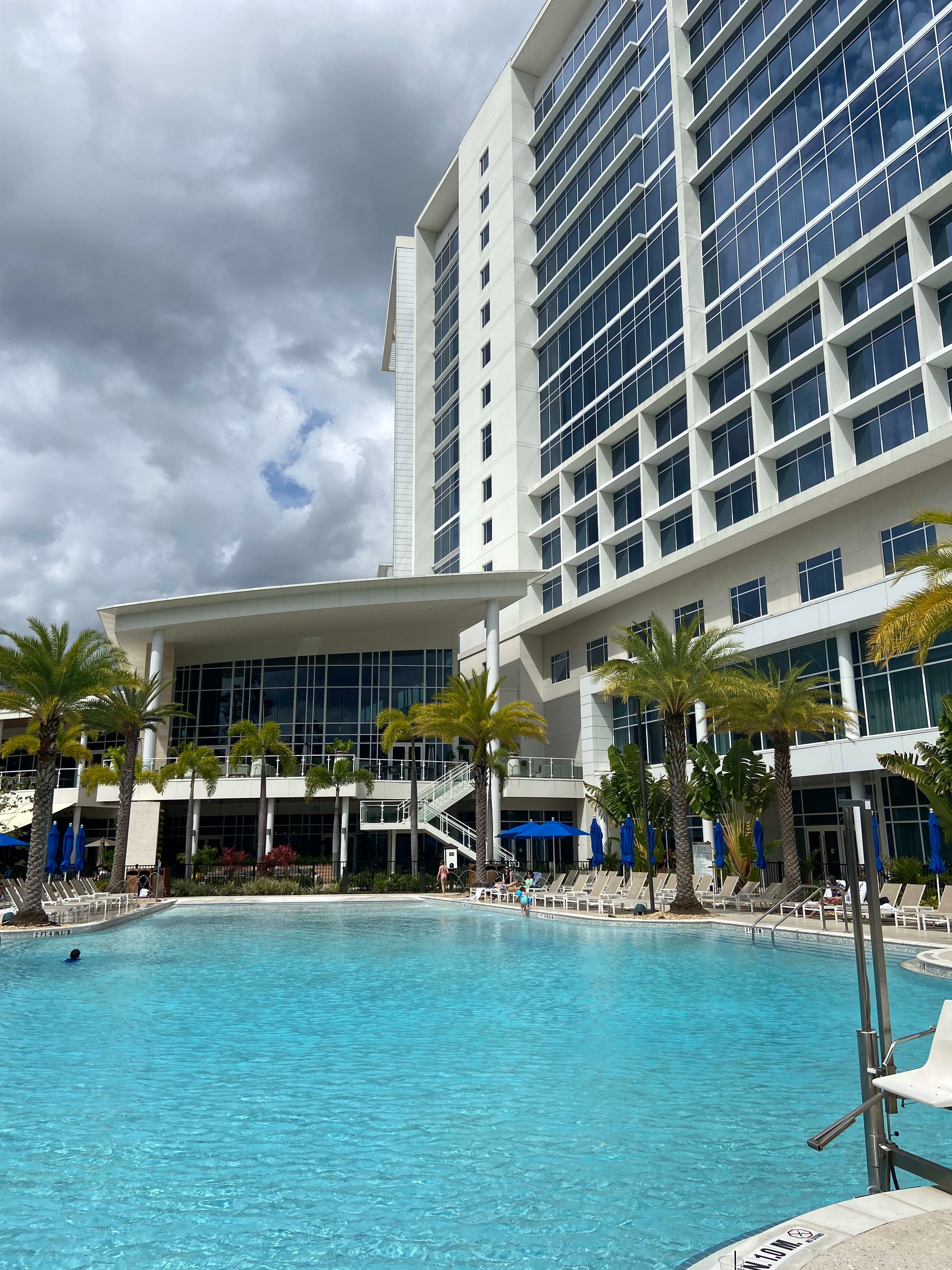 View of pool at JW Marriott Orlando Bonnet Creek Resort & Spa