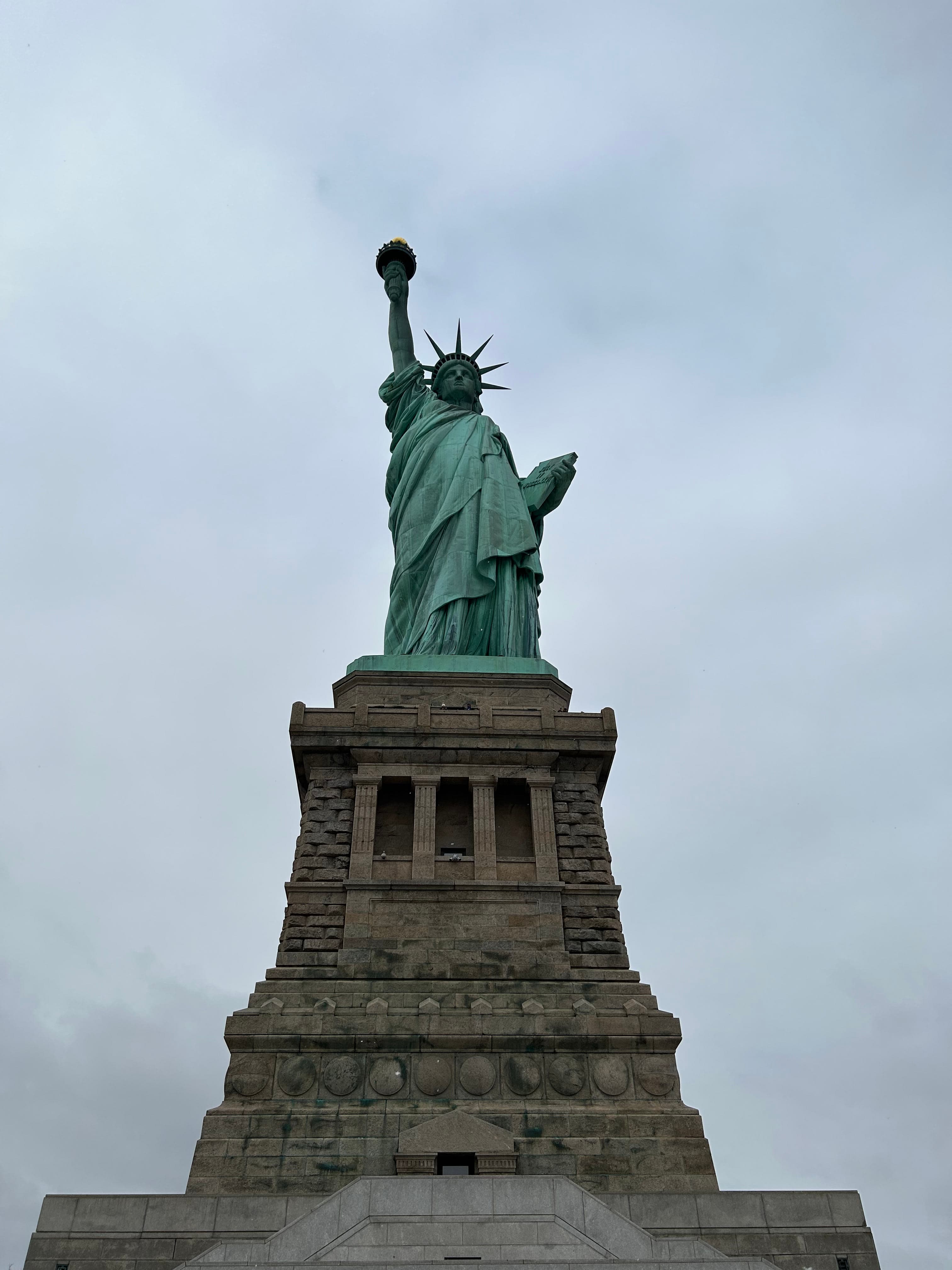Beautiful view of Statue of Liberty