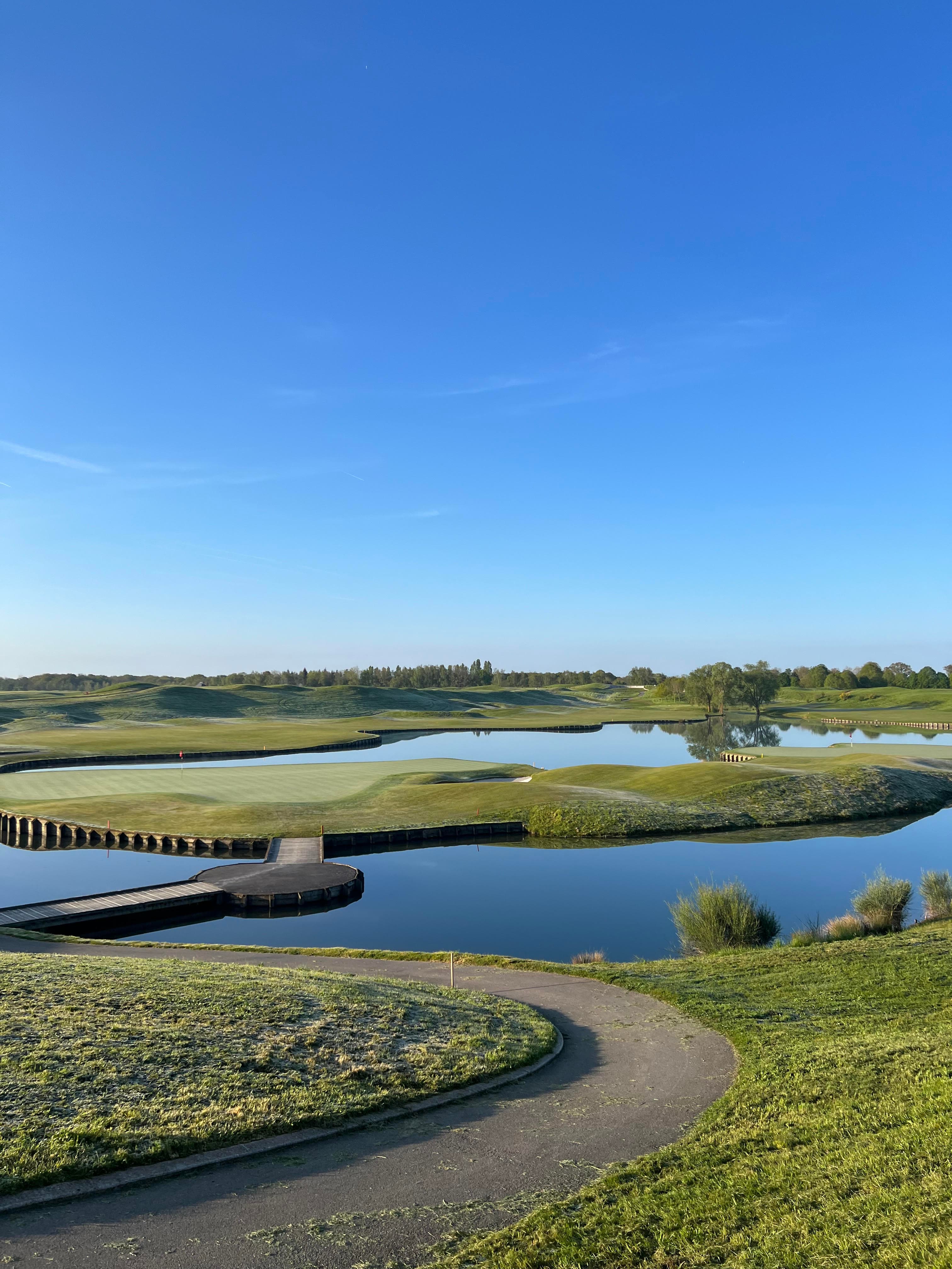 Beautiful view of The Royal Dublin Golf Club