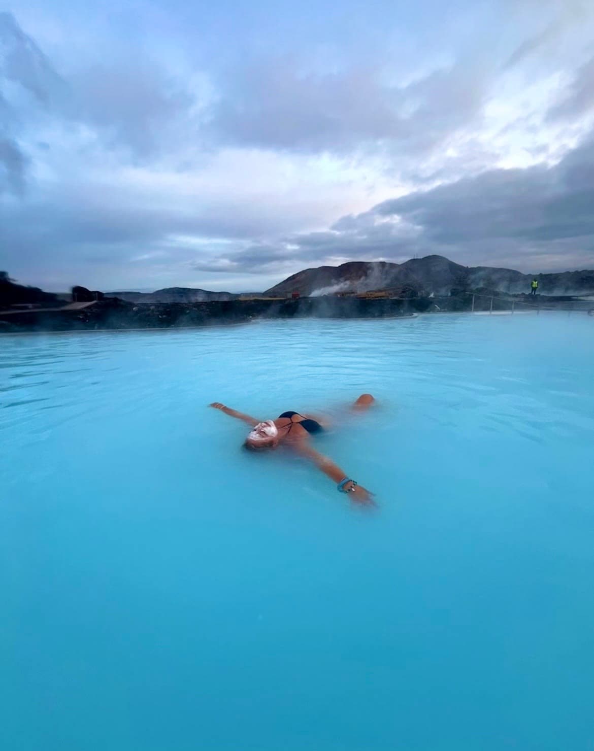 Picture of Margan swimming in water