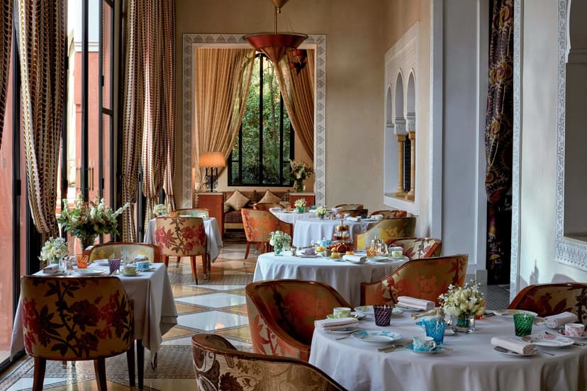 La Grande Table Marocaine at the Royal Mansour