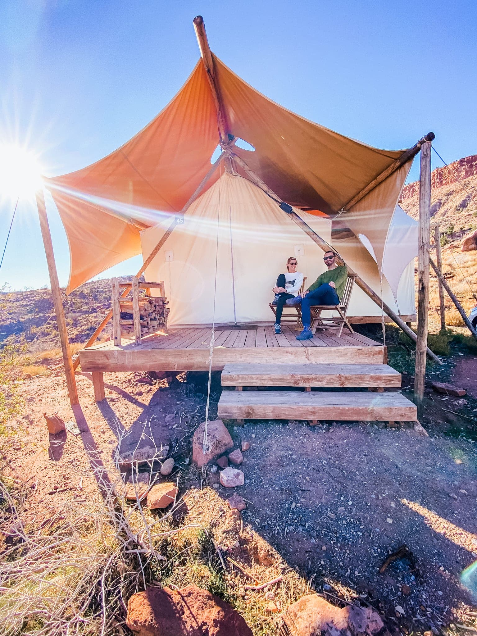 Exploring Zion National Park with a Touch of Luxury: Staying at Under Canvas curated by Allison Vieira