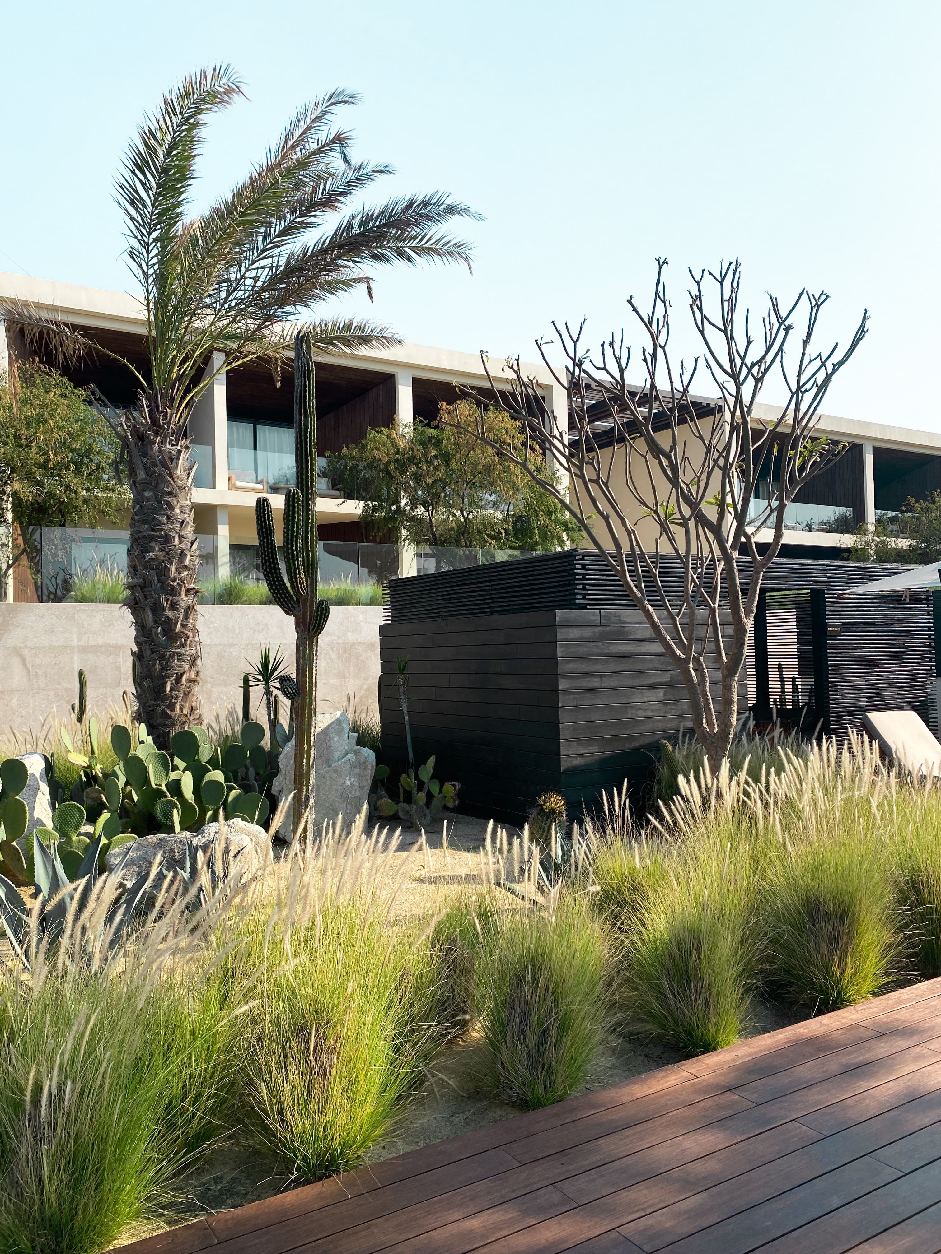 Outdoor view of a property during the daytime.