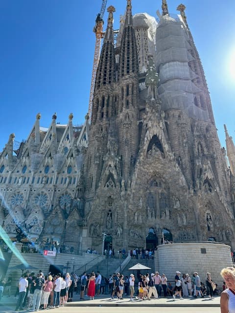 La Sagrada Familia.