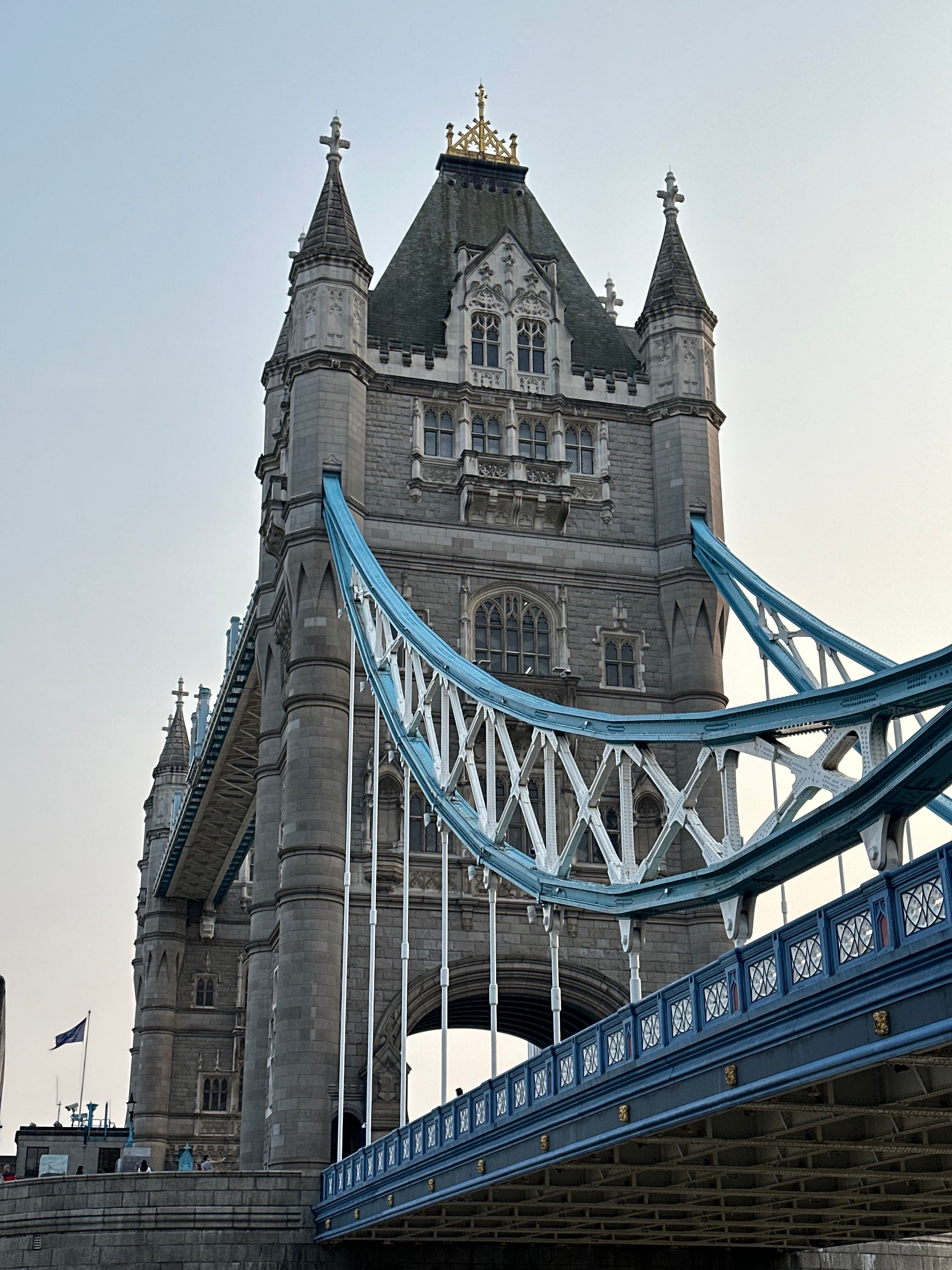 A view of a bridge in London.