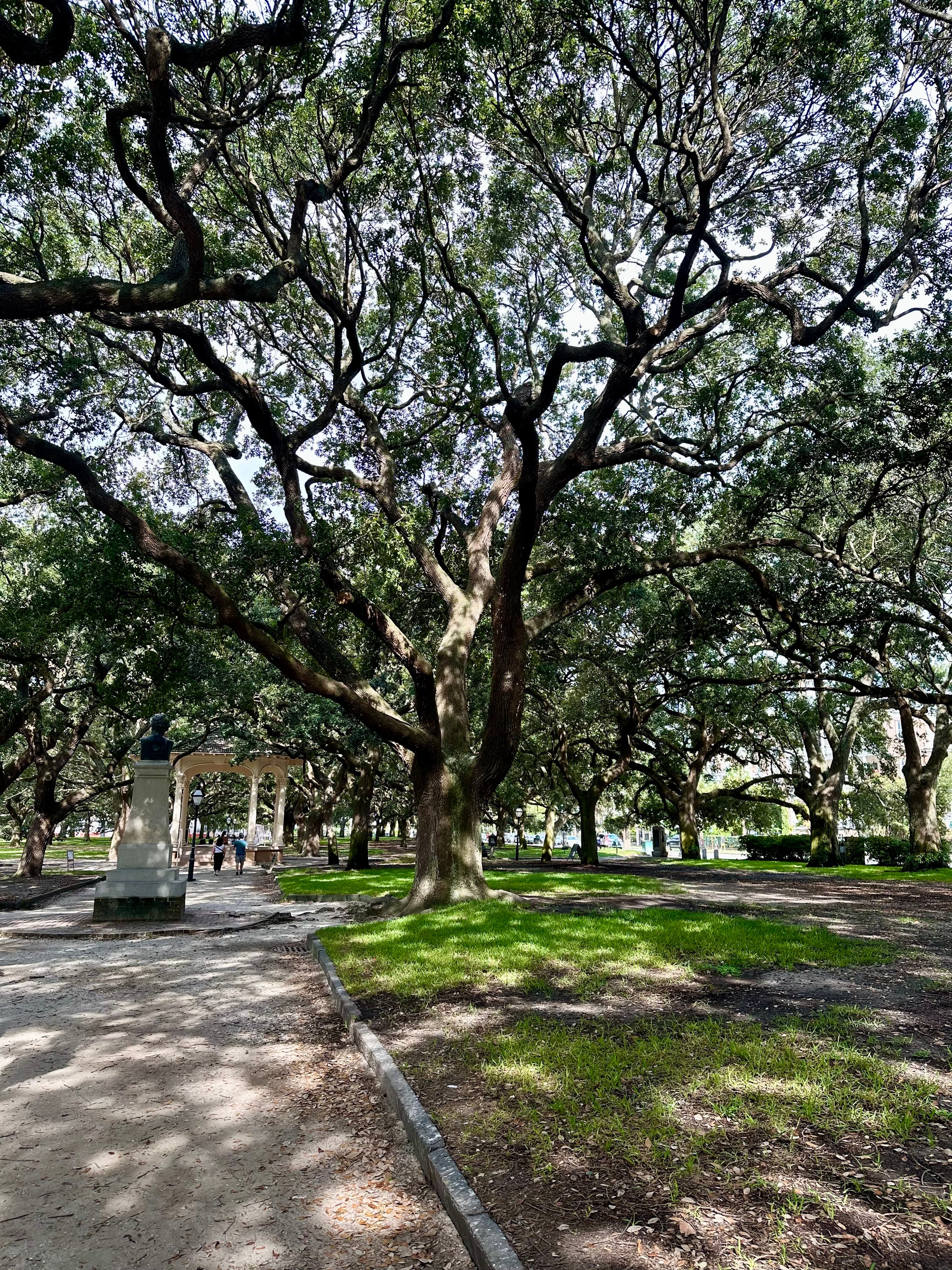 A serene landscape featuring rolling hills, a clear blue sky, and a tranquil lake.