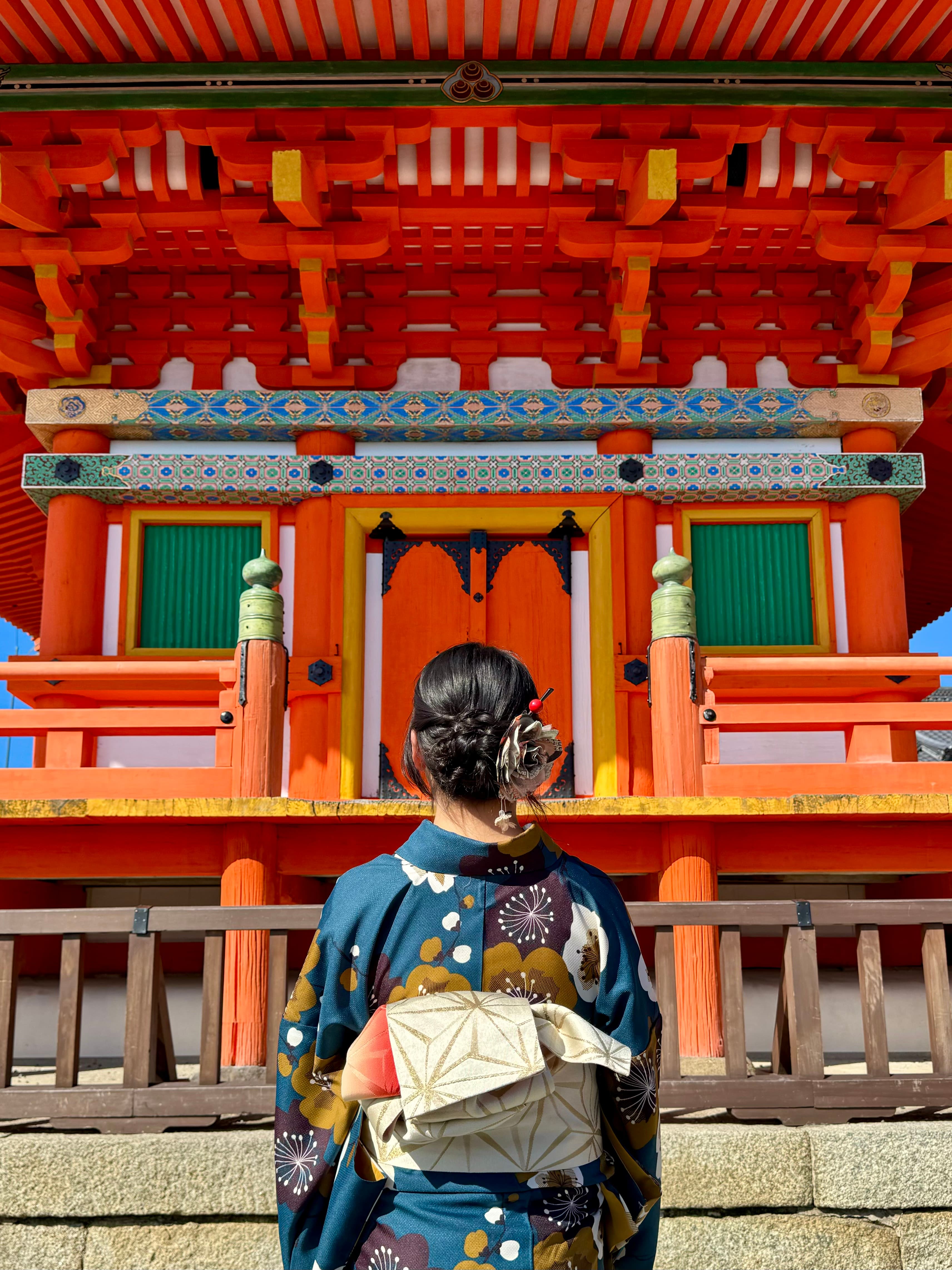 Traditional building in Kyoto.