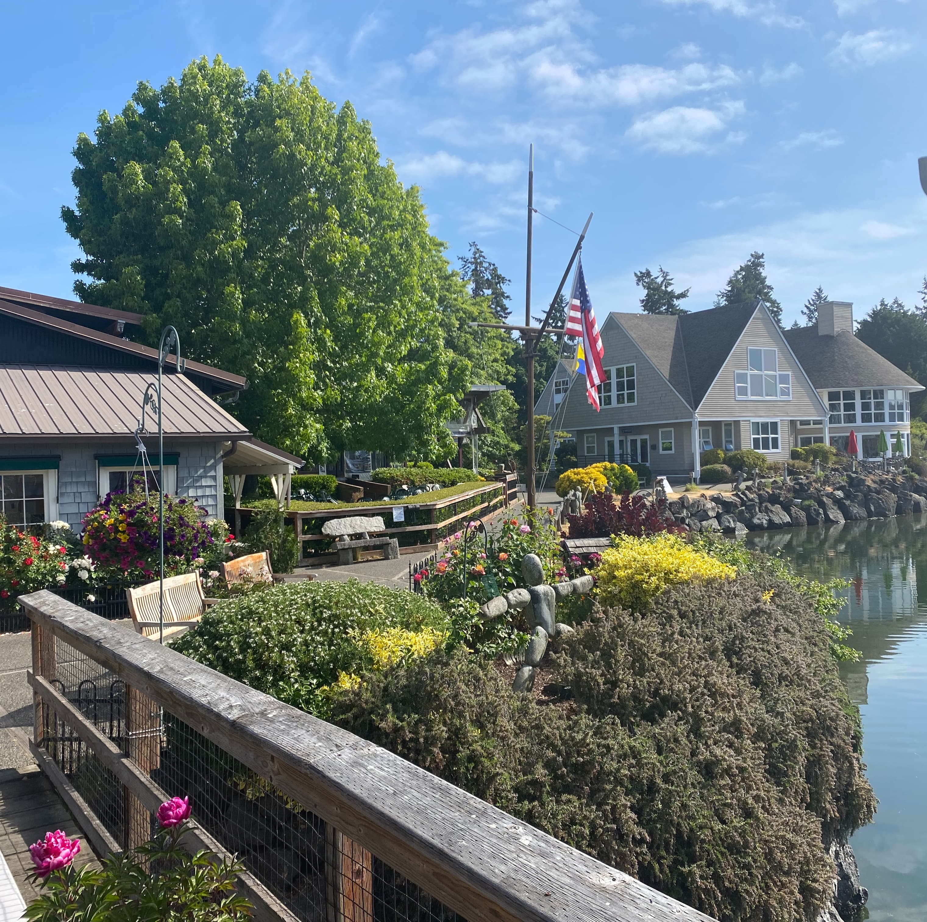 Bainbridge Island in Prince William Sound, Alaska is one stop that you can do on your cruise.