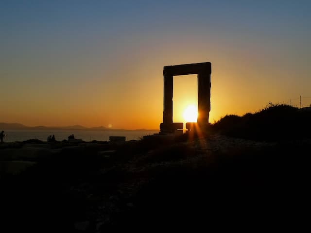 Sunset in Naxos
