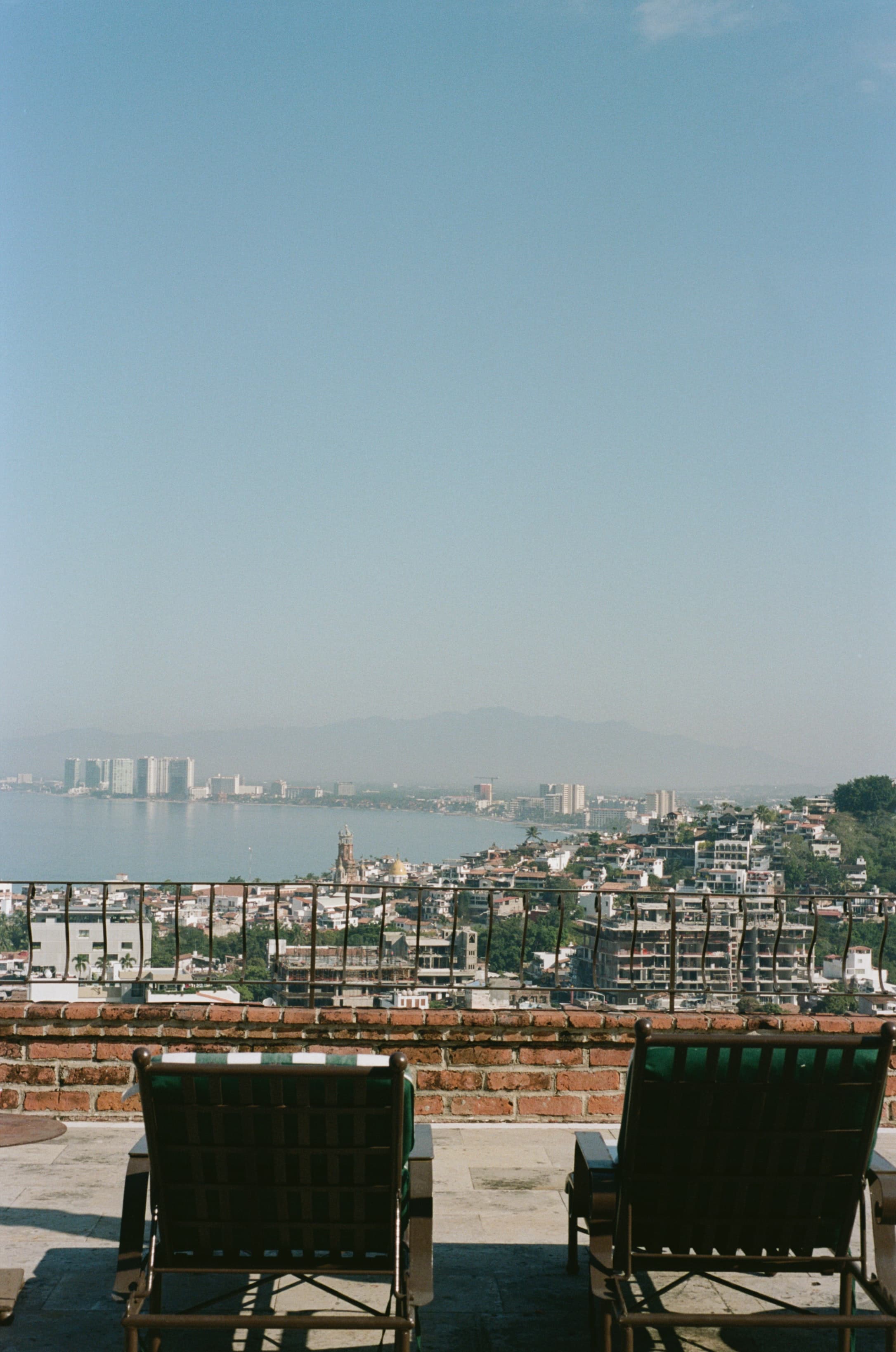 Panoramic view from above of Puerto Vallarta.