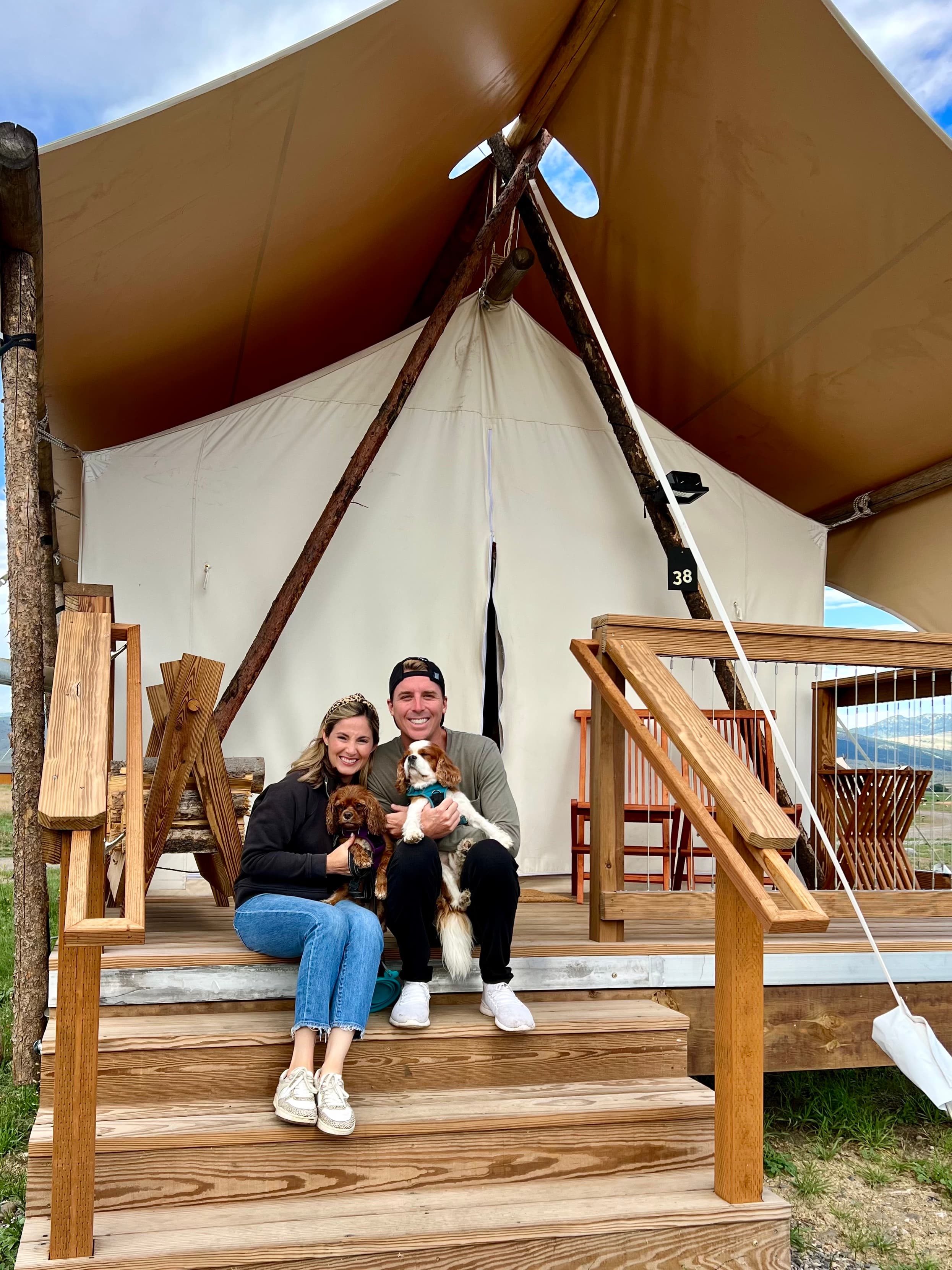 AW at Under Canvas North Yellowstone