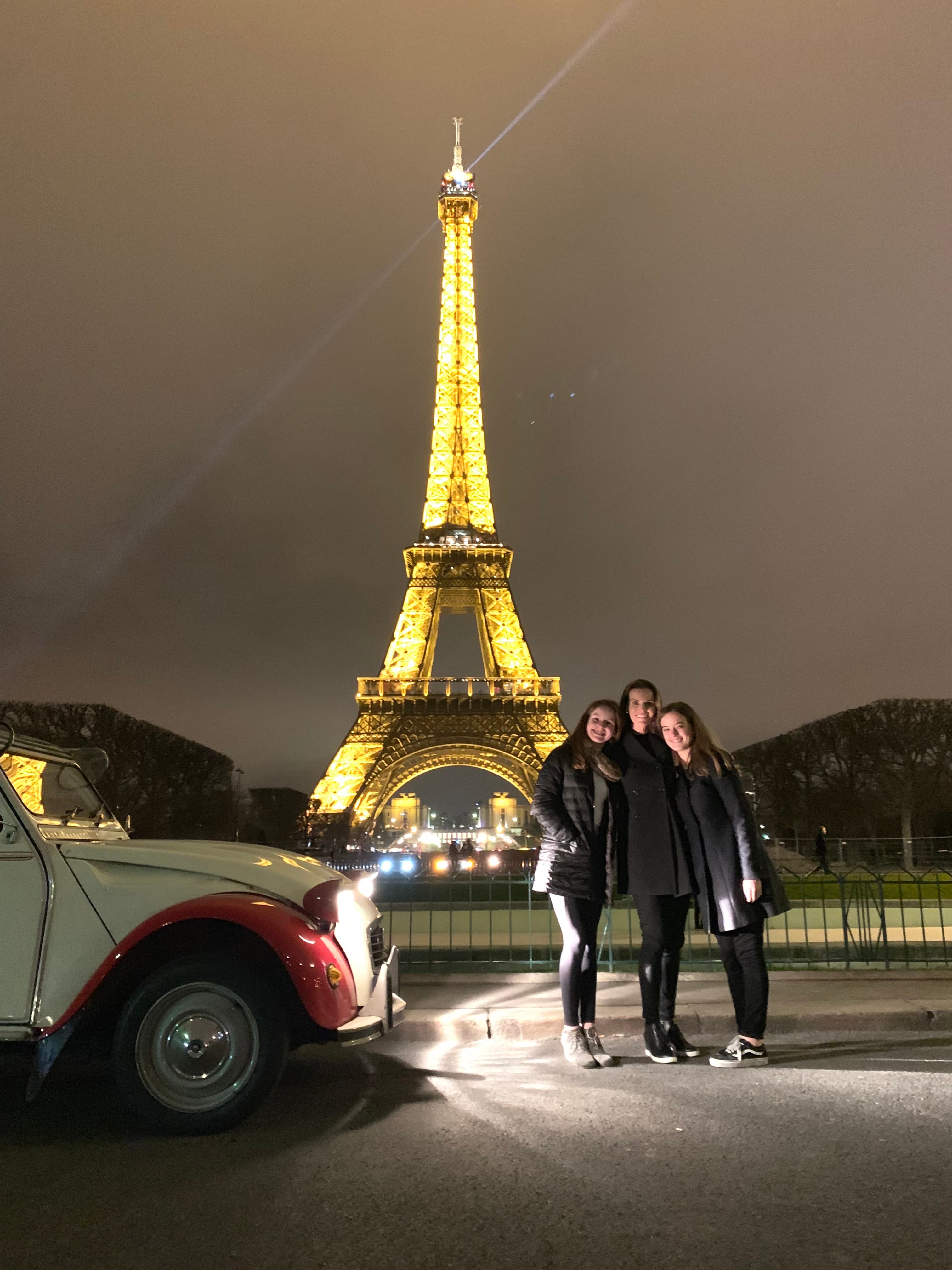 I fell for the Eiffel Tower