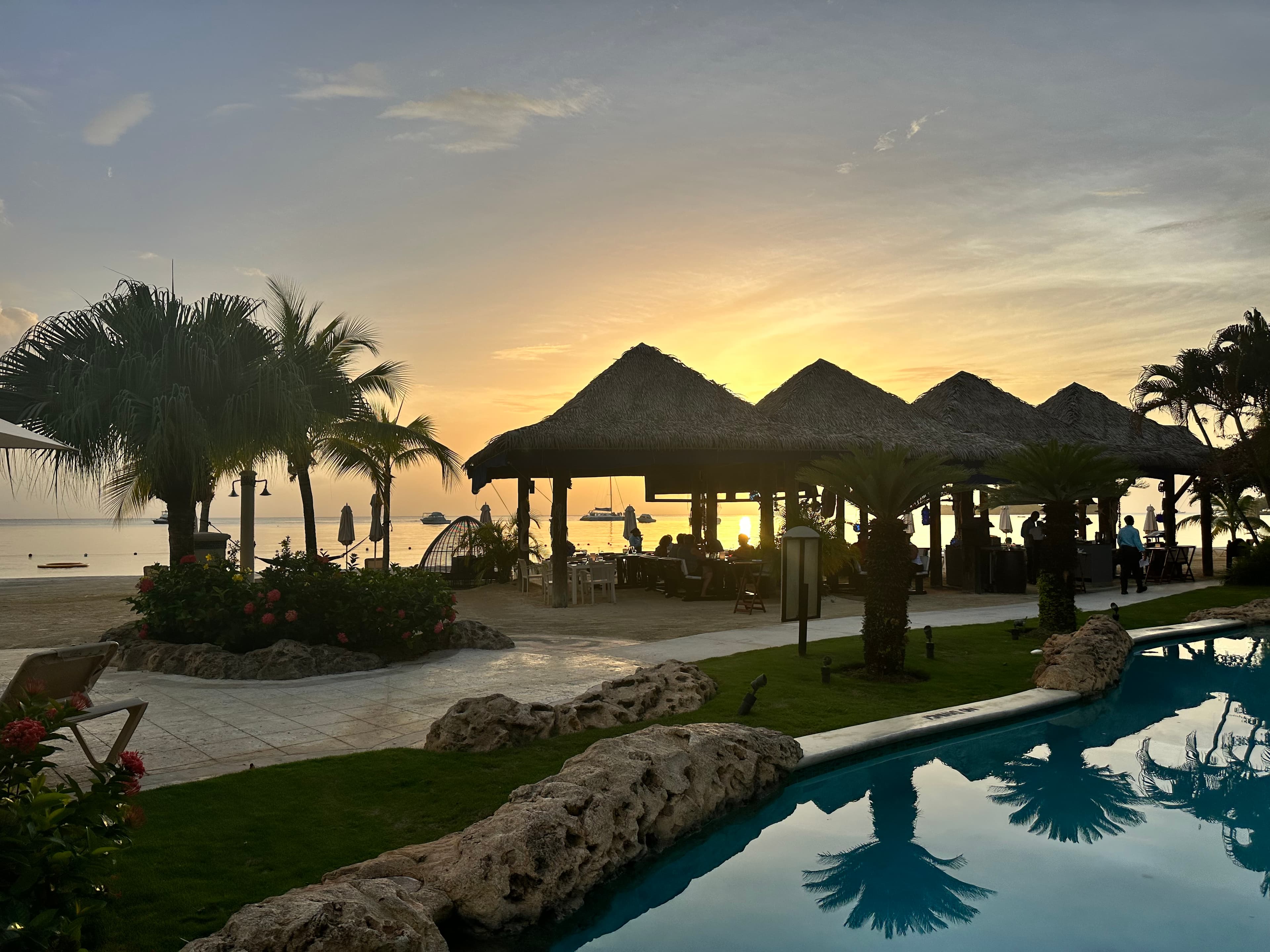 Sunset View restaurant at the beach