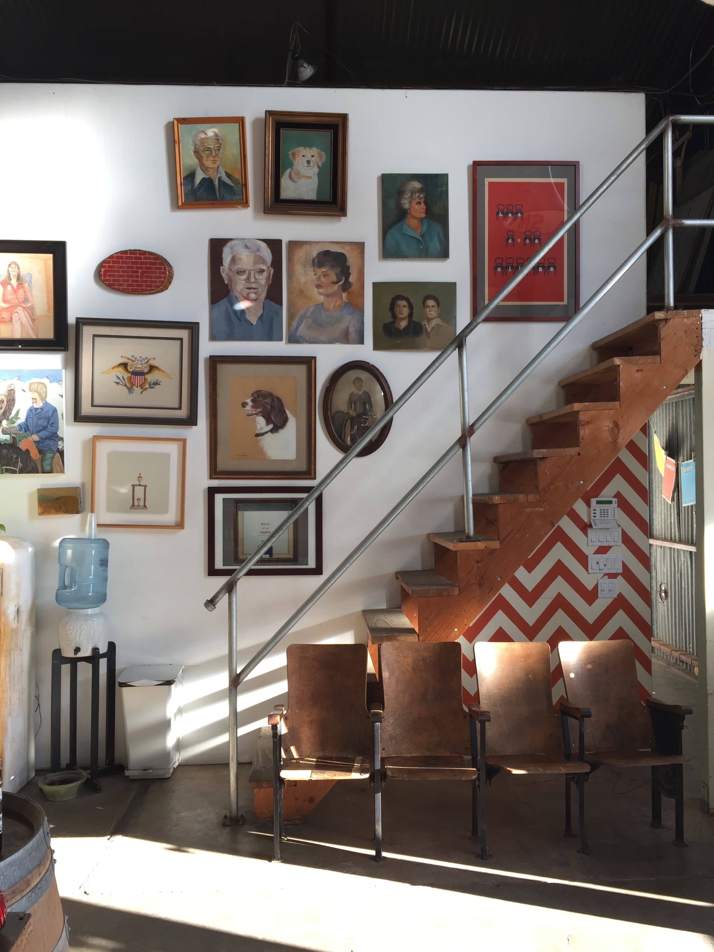 Santa Barbara is known for their wineries and one is Municipal Winemakers which has a chic wine tasting room.