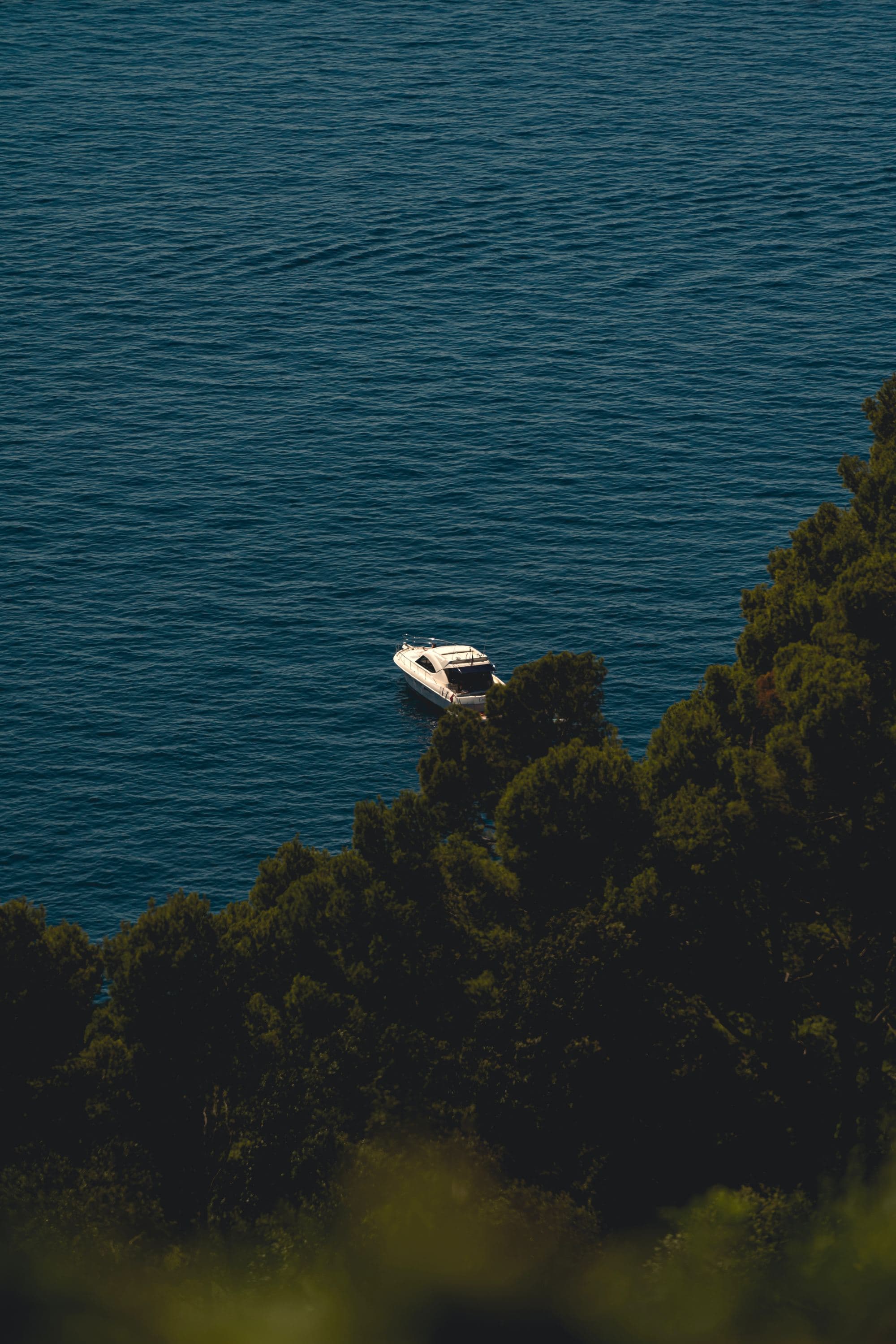 boat on coastal shore