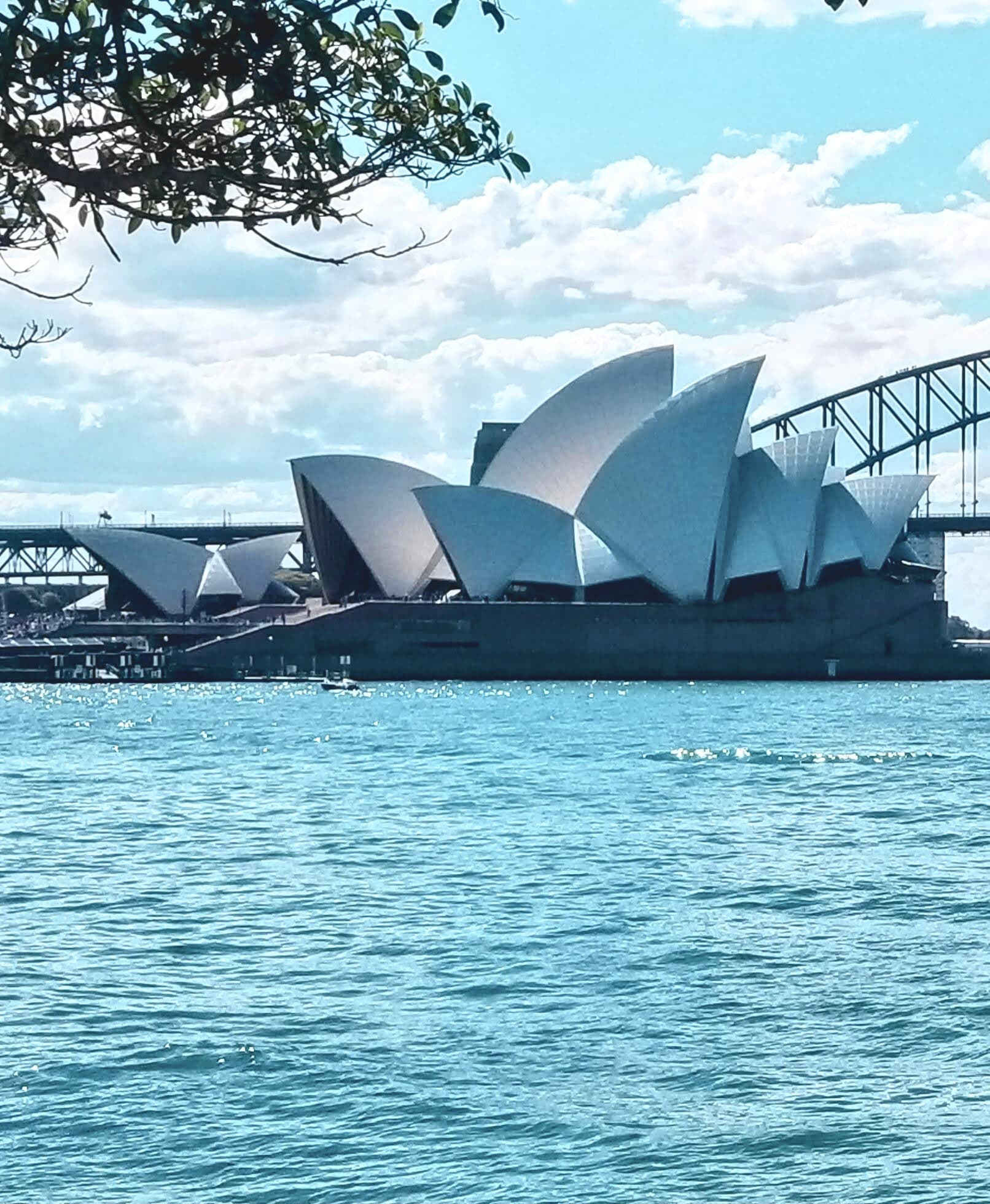 The famous Sydney Opera House.