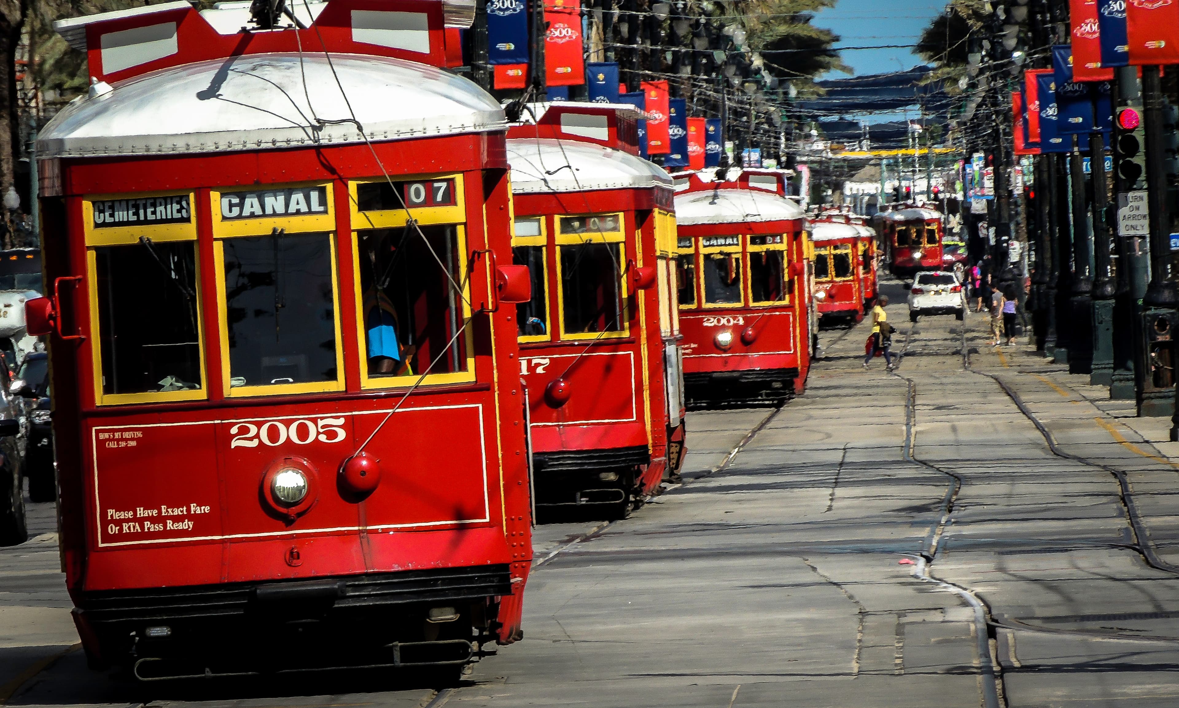 Canal Street in New Orleans, Louisiana