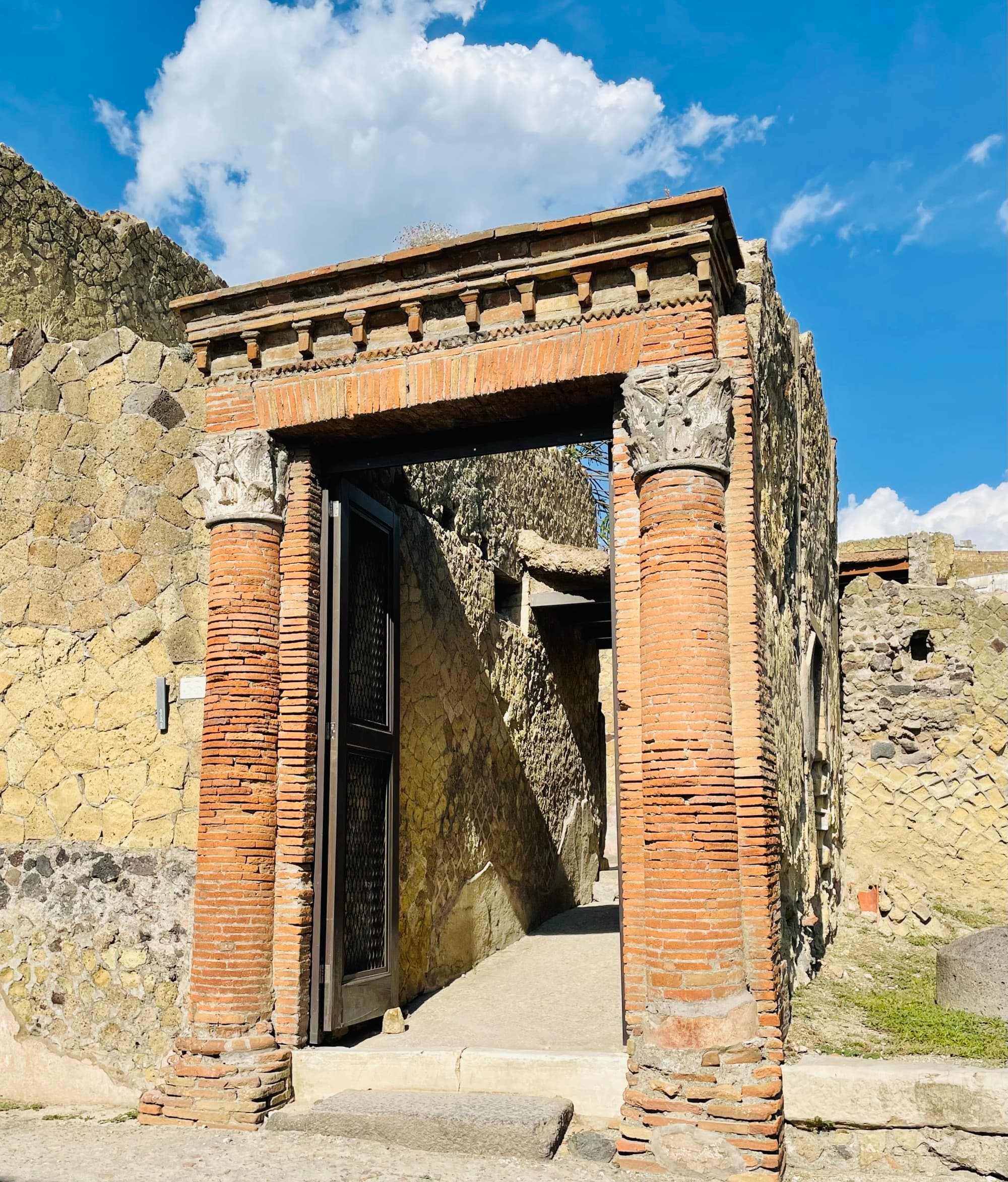 Ancient ruins outside during the daytime