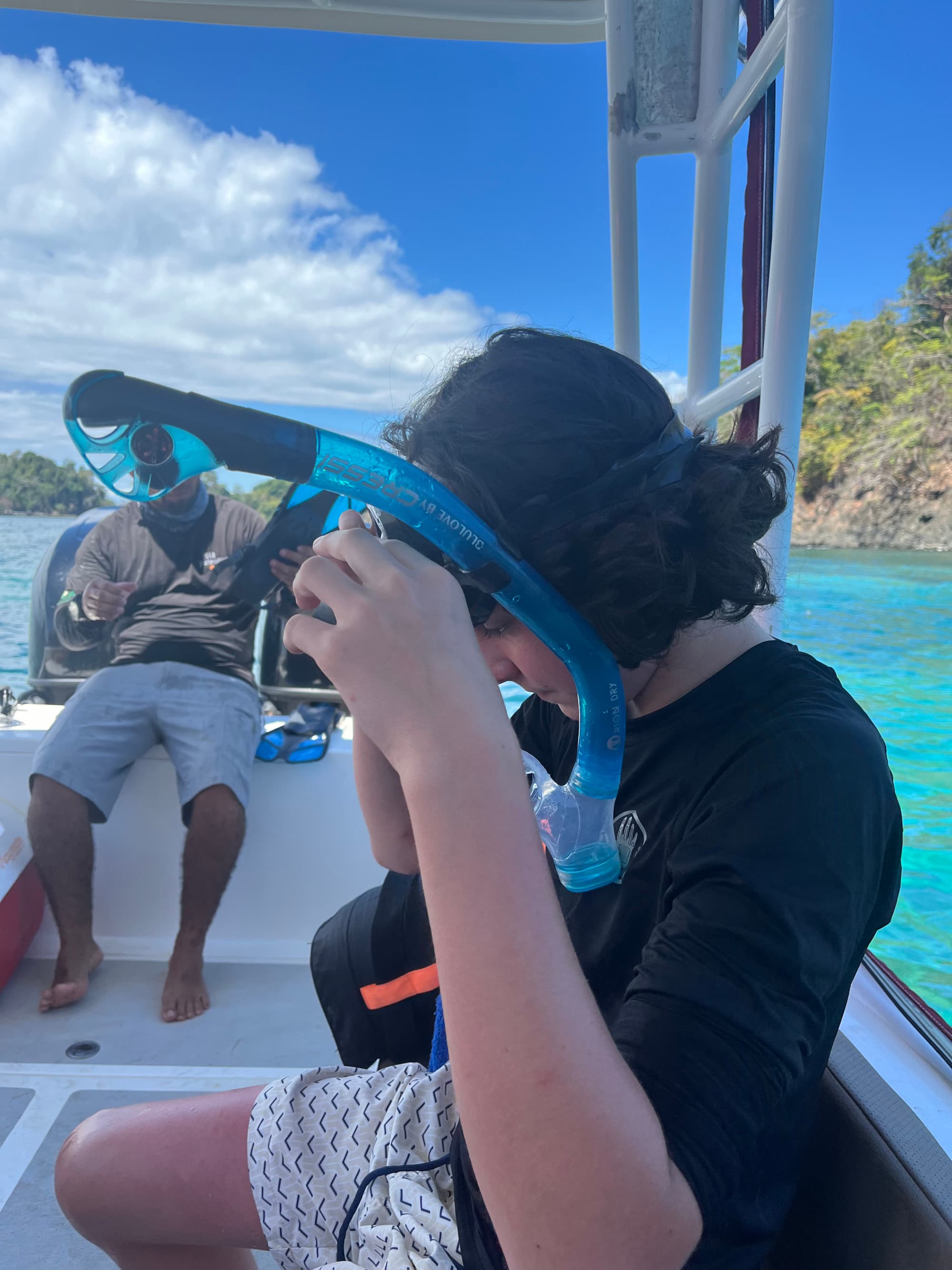 island-hop snorkeling - Wendy Wallace