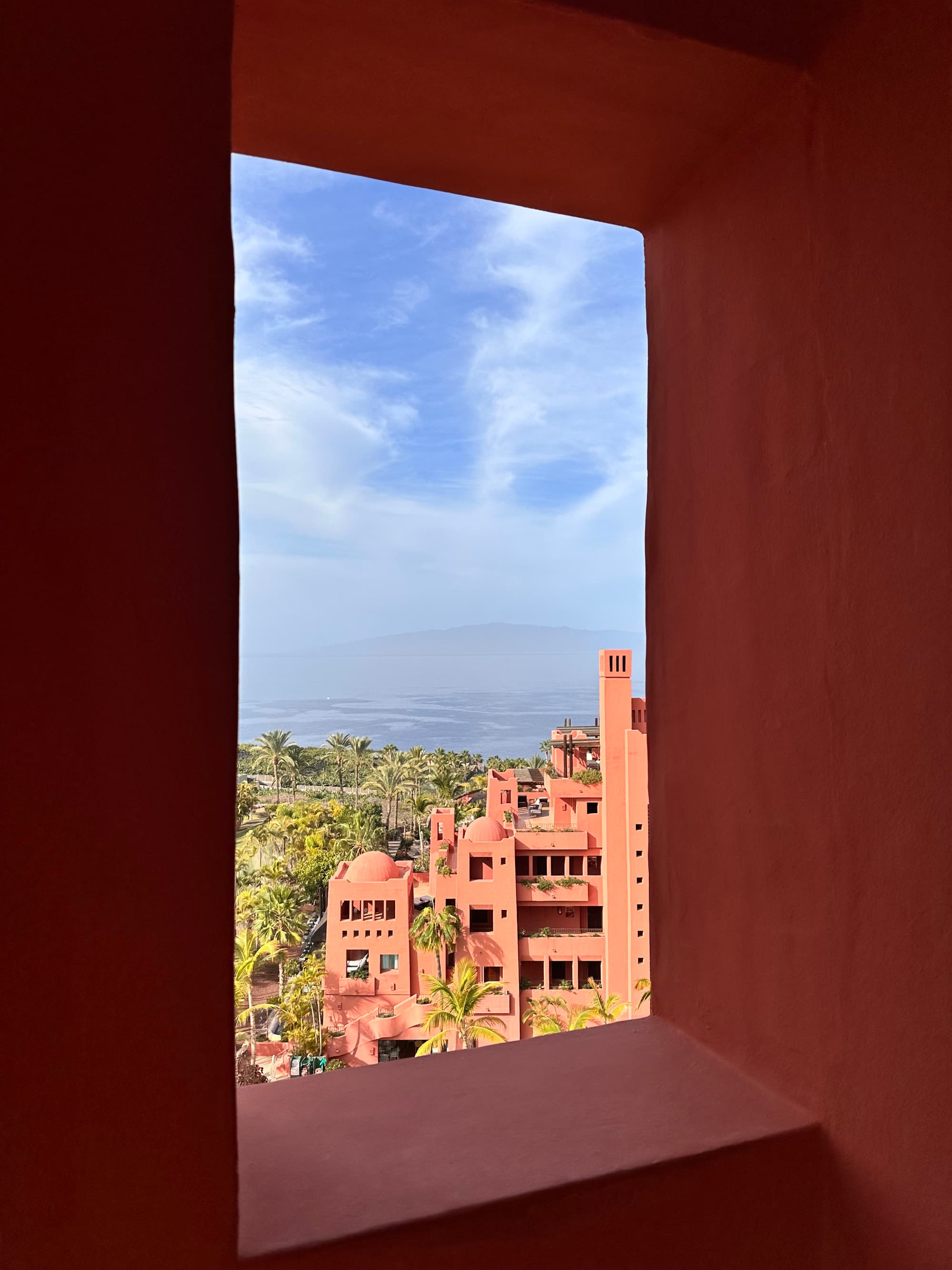 Views of the resort (and the ocean) from the top floor - Alexa Romanelli