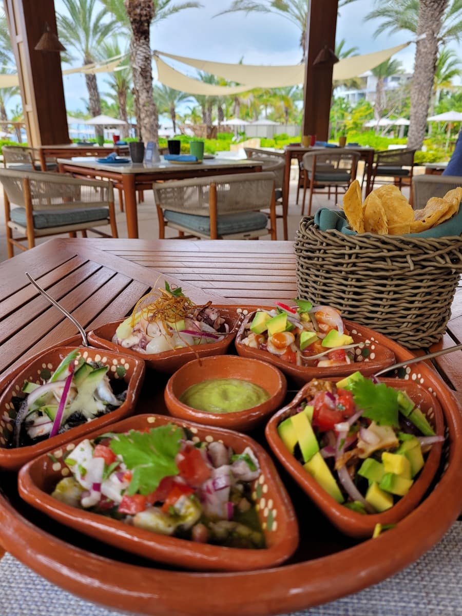Mix Of Ceviches At Paleta By The Pool - Jason Kopka