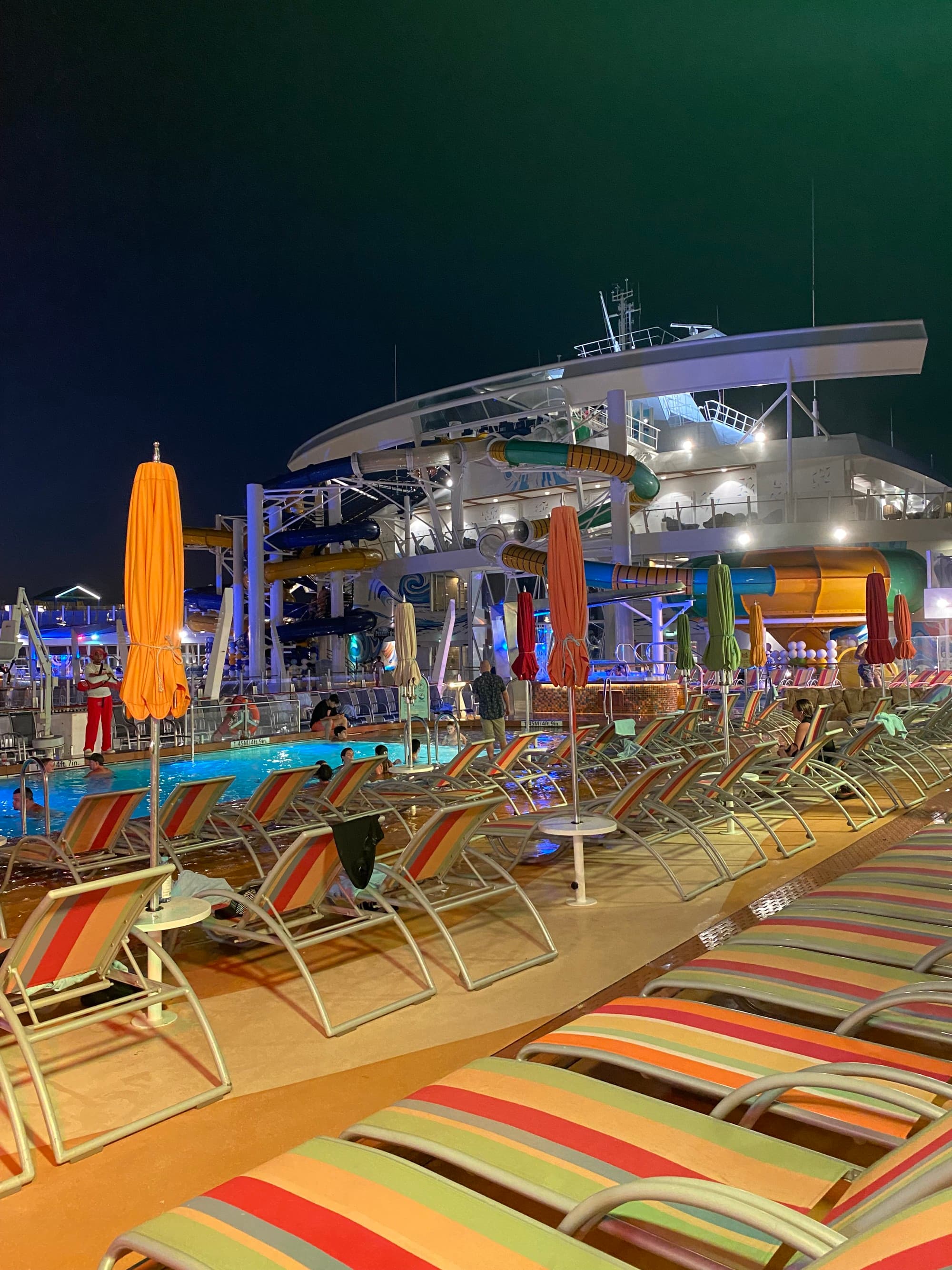 Pool and Waterslide - Caroline Weilert