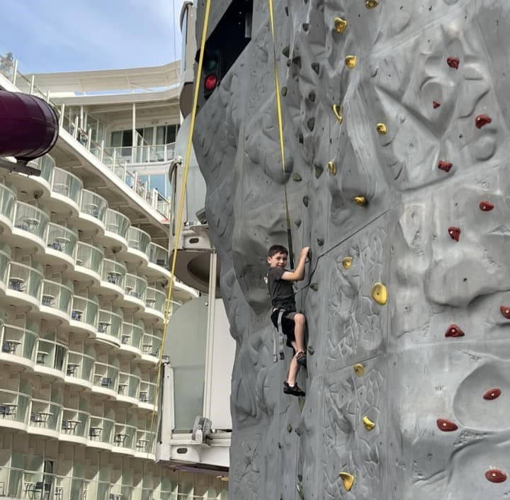 rock climbing - Caroline Murray