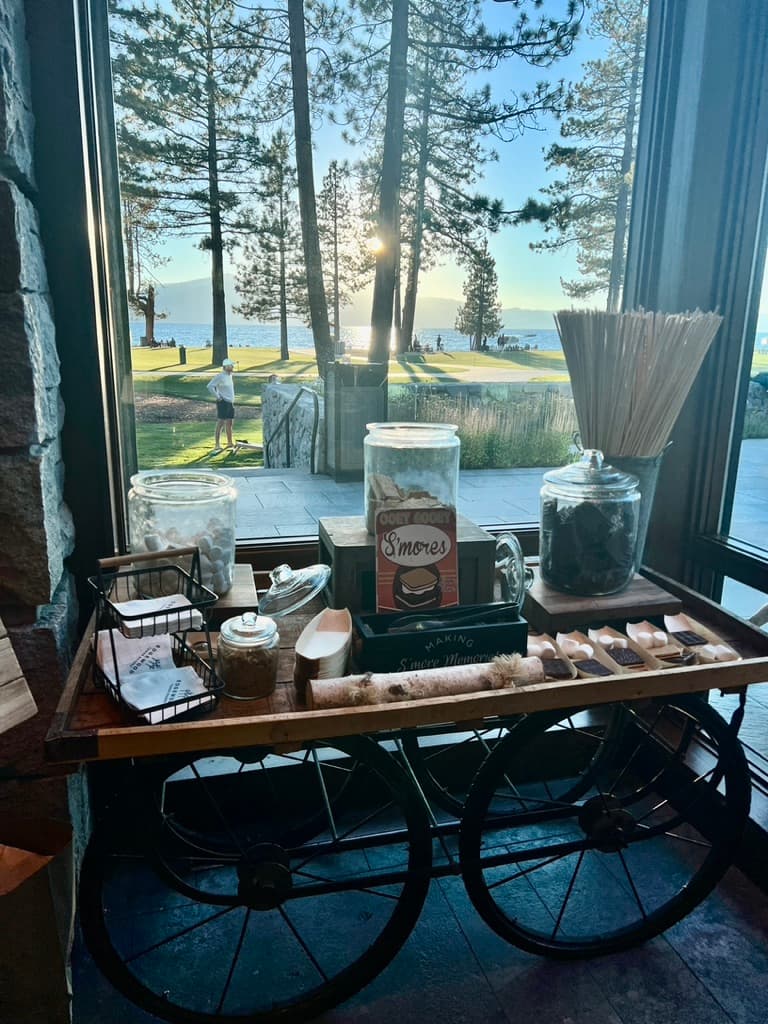 View from dining window