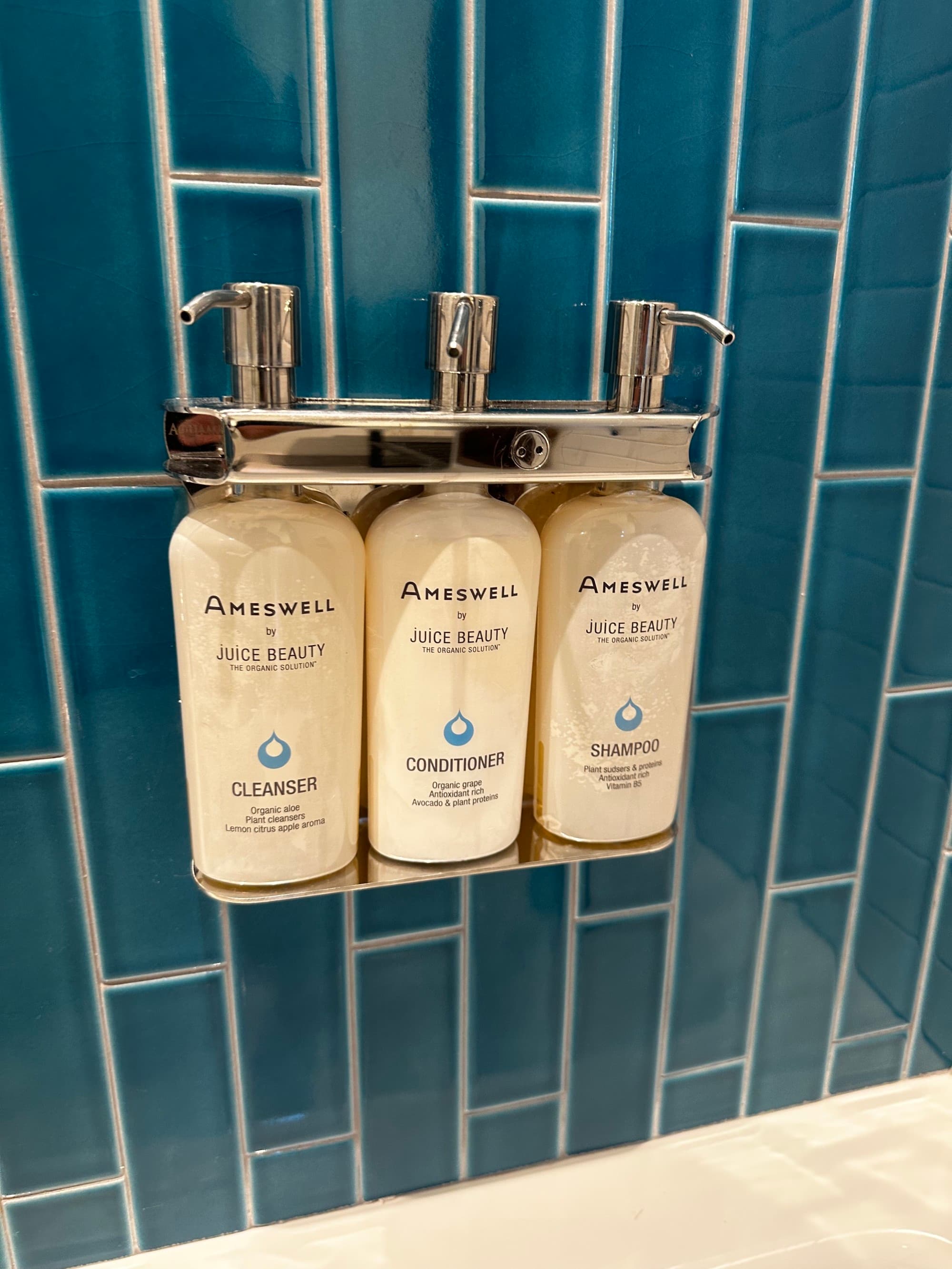 Amenities at hotel
