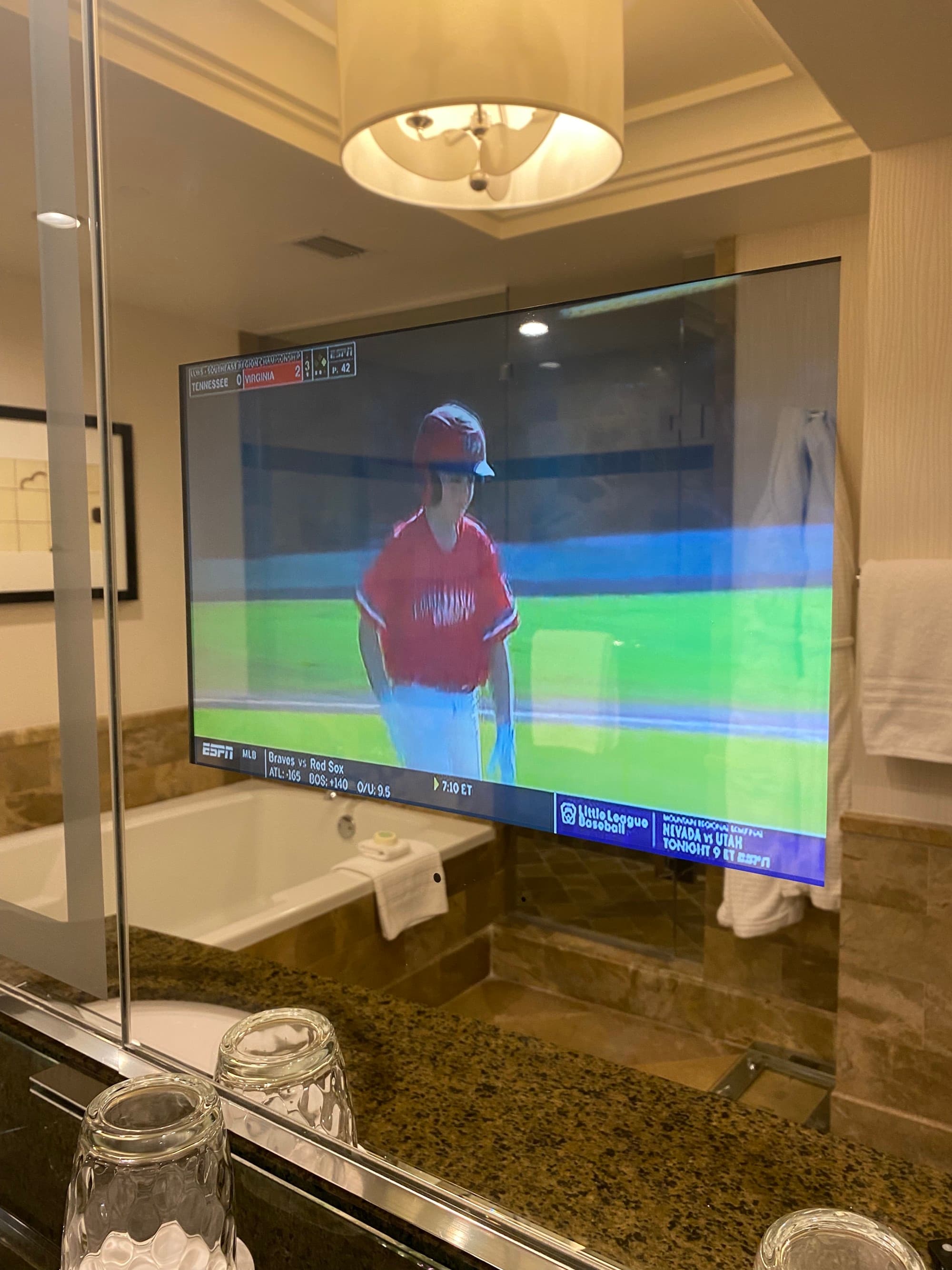 FS Penthouse Suite Tv in Mirror