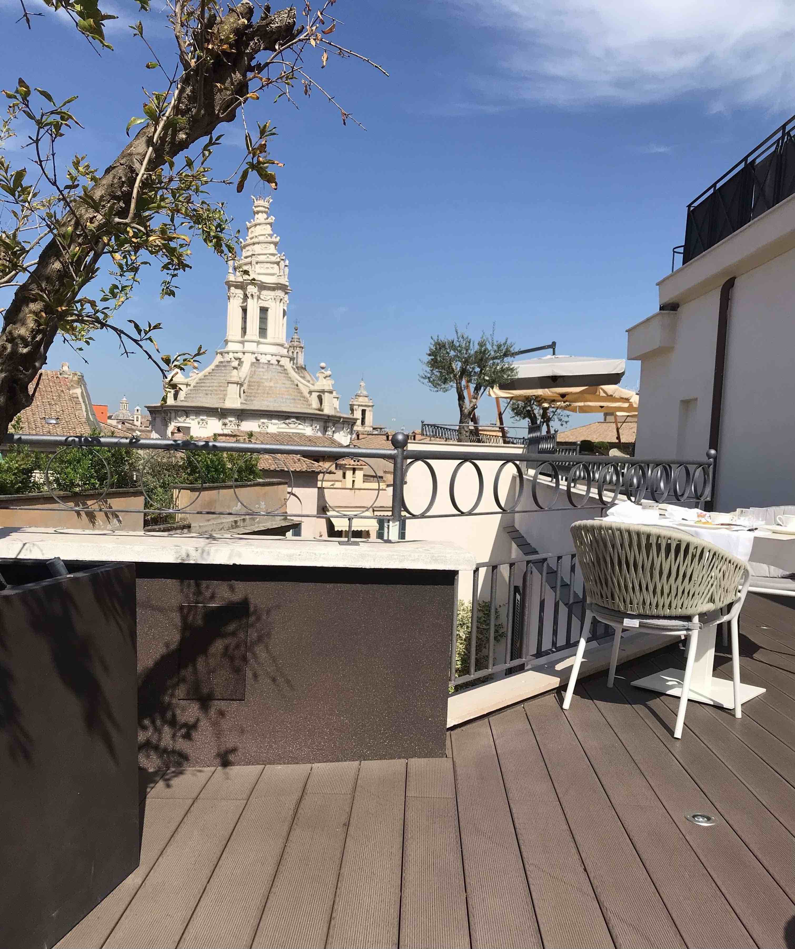 Roof terrace Pantheon Iconic