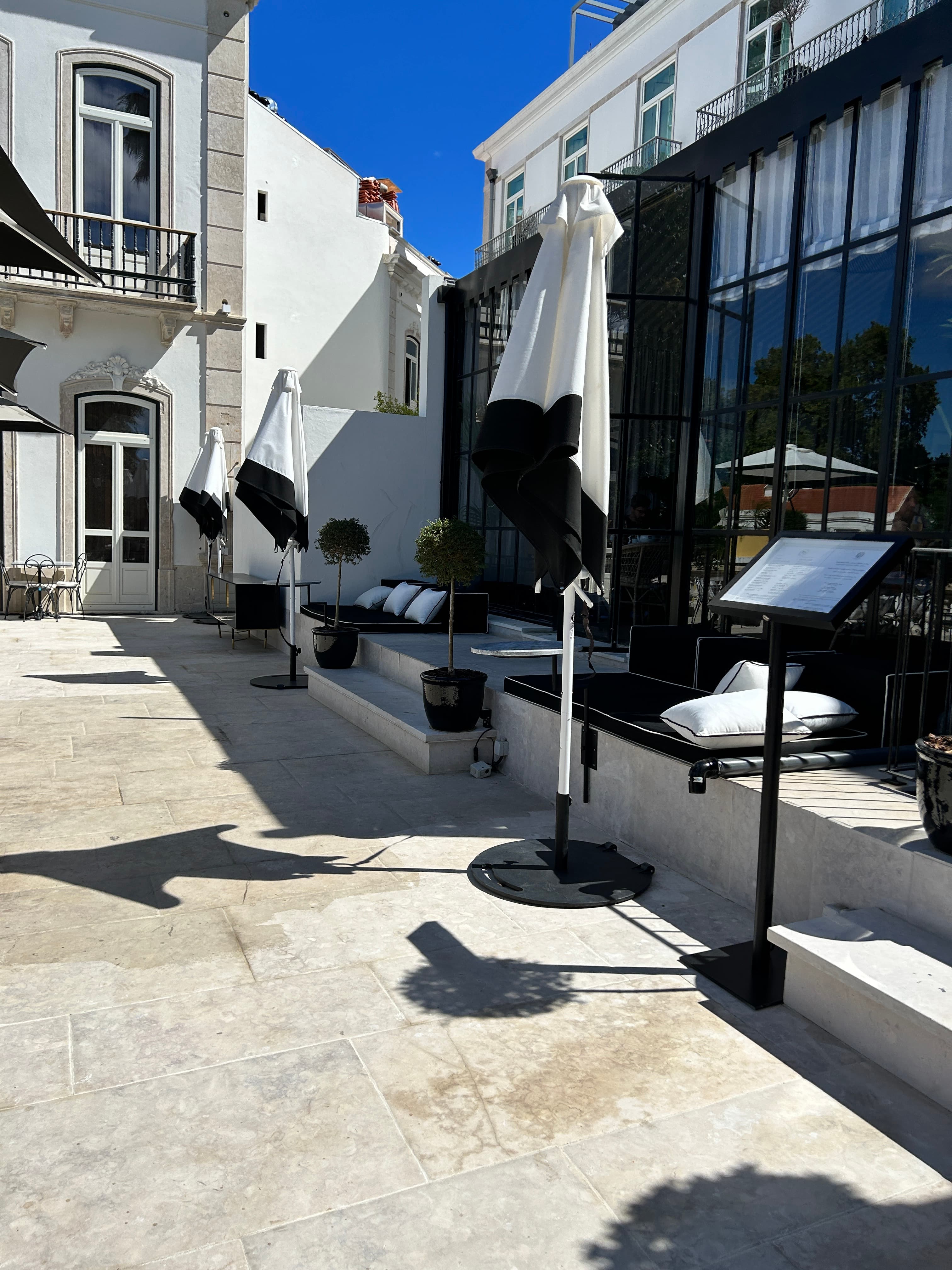 Black Pavilion outside