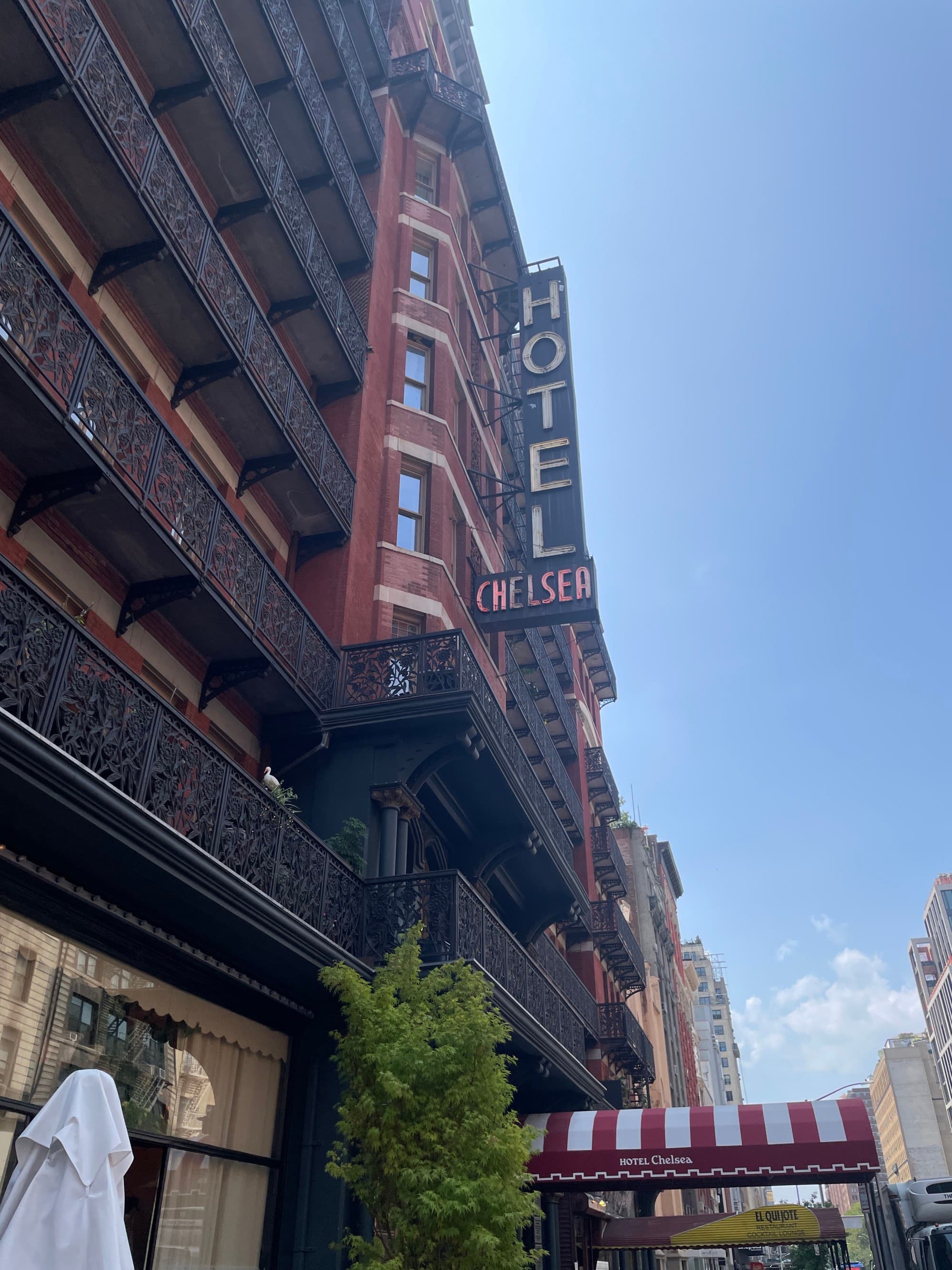 exterior of Chelsea hotel