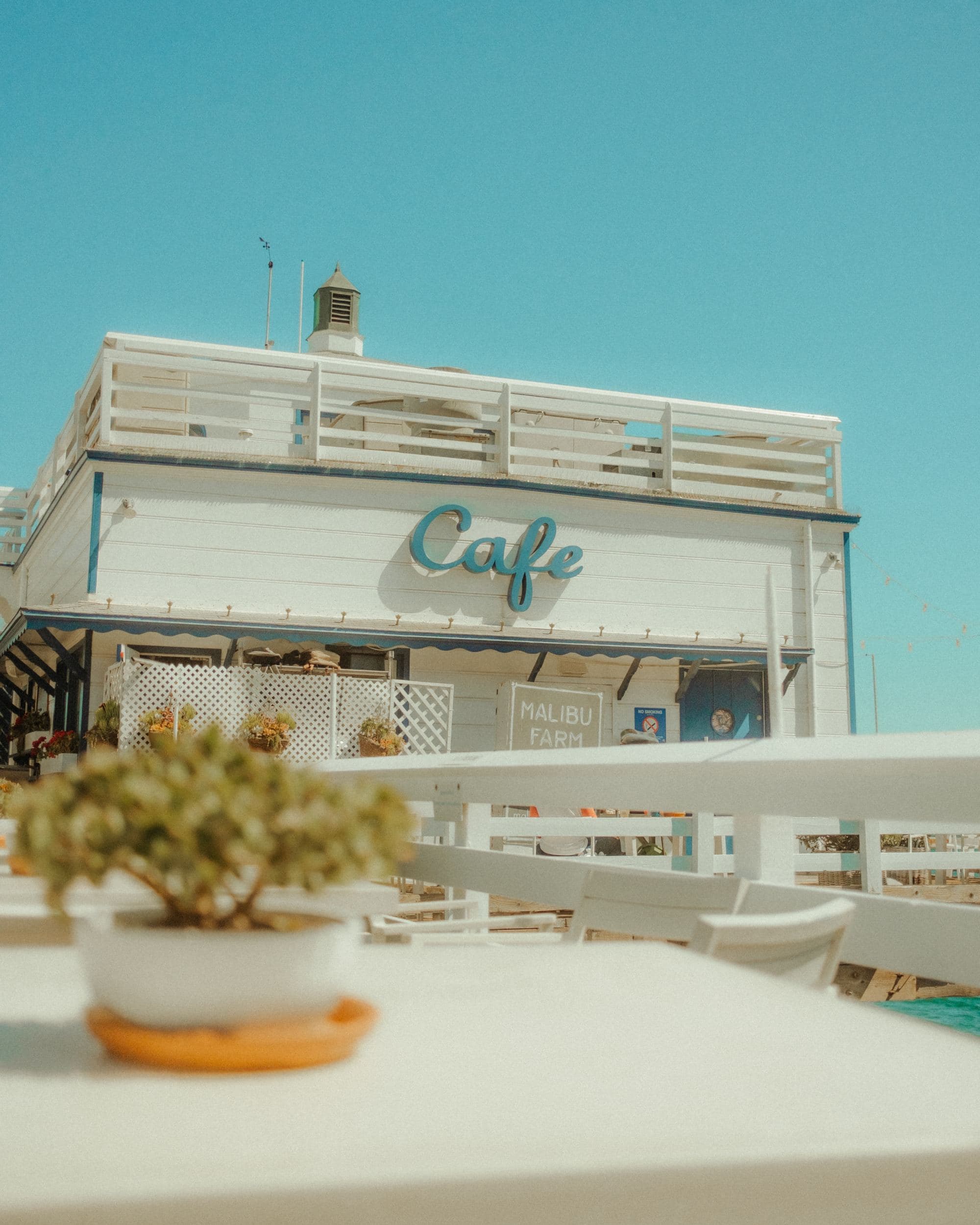 cafe on a pier