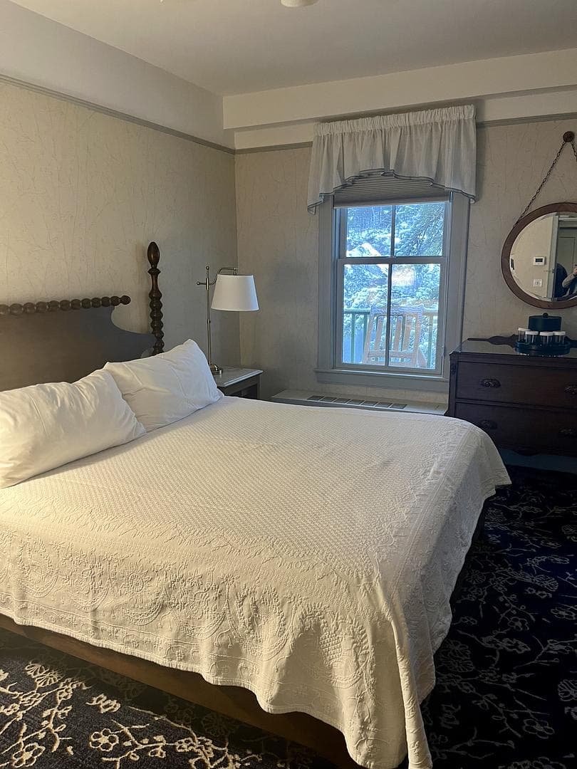 Renovated room in the hotel