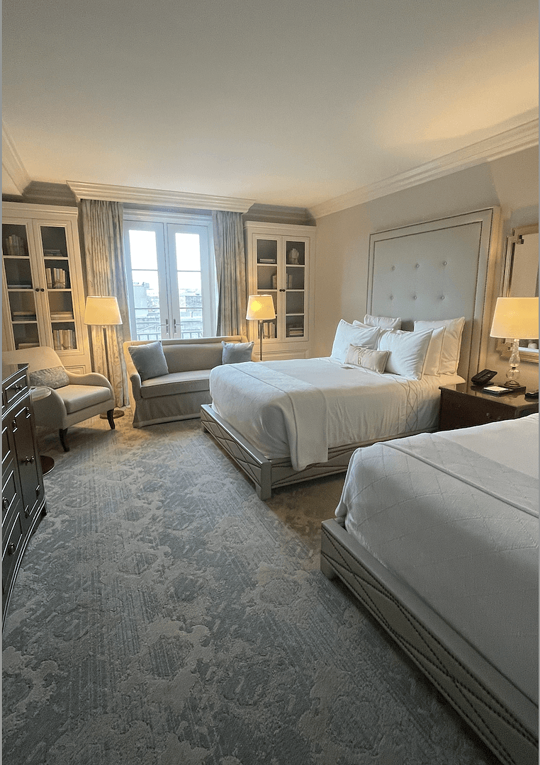 bedroom double bed setting