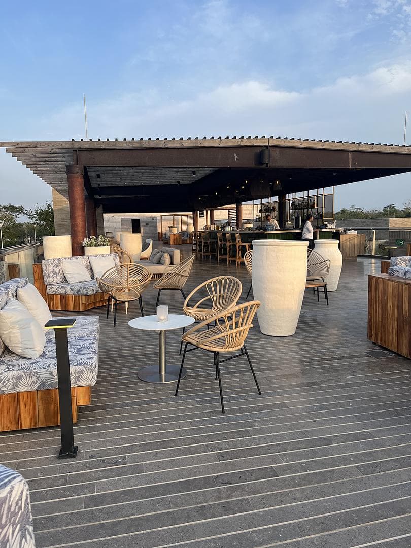 outdoor roof top view