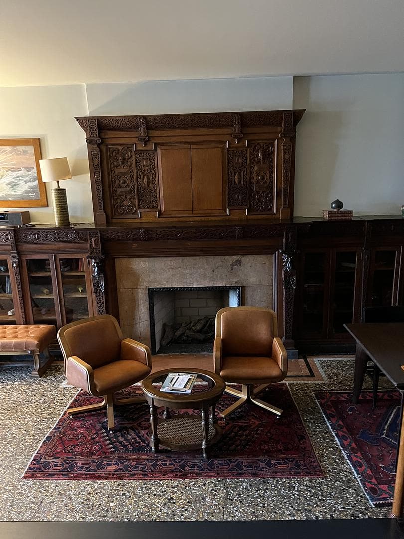 fireplace cozy vibes