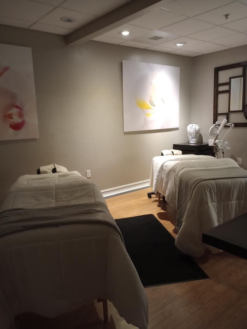 Peaceful spa at the hotel