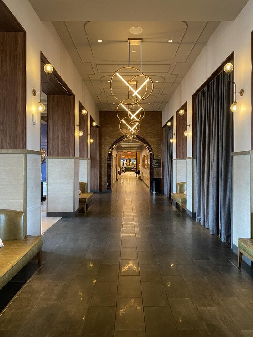 Elegant and spacious lobby