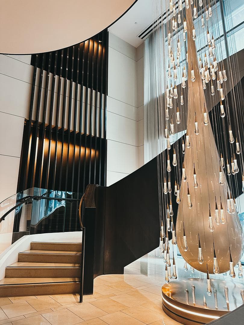 An elegant stair view