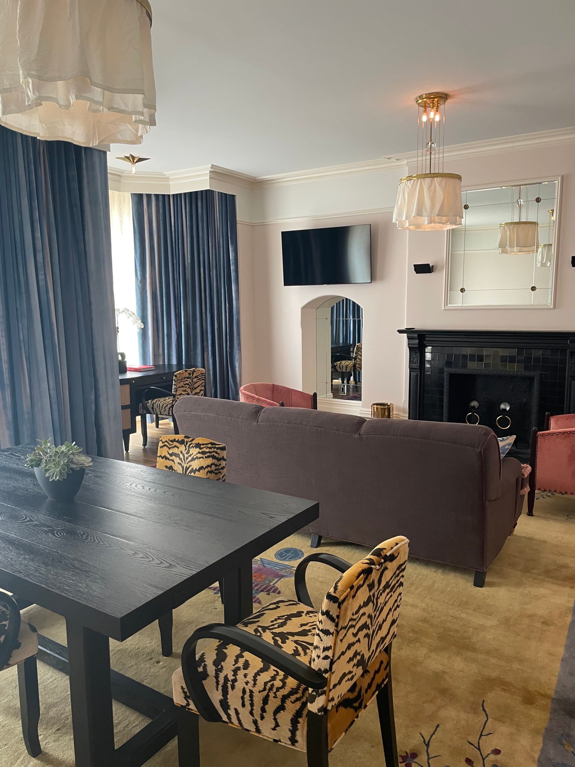 hotel room in Chelsea Hotel