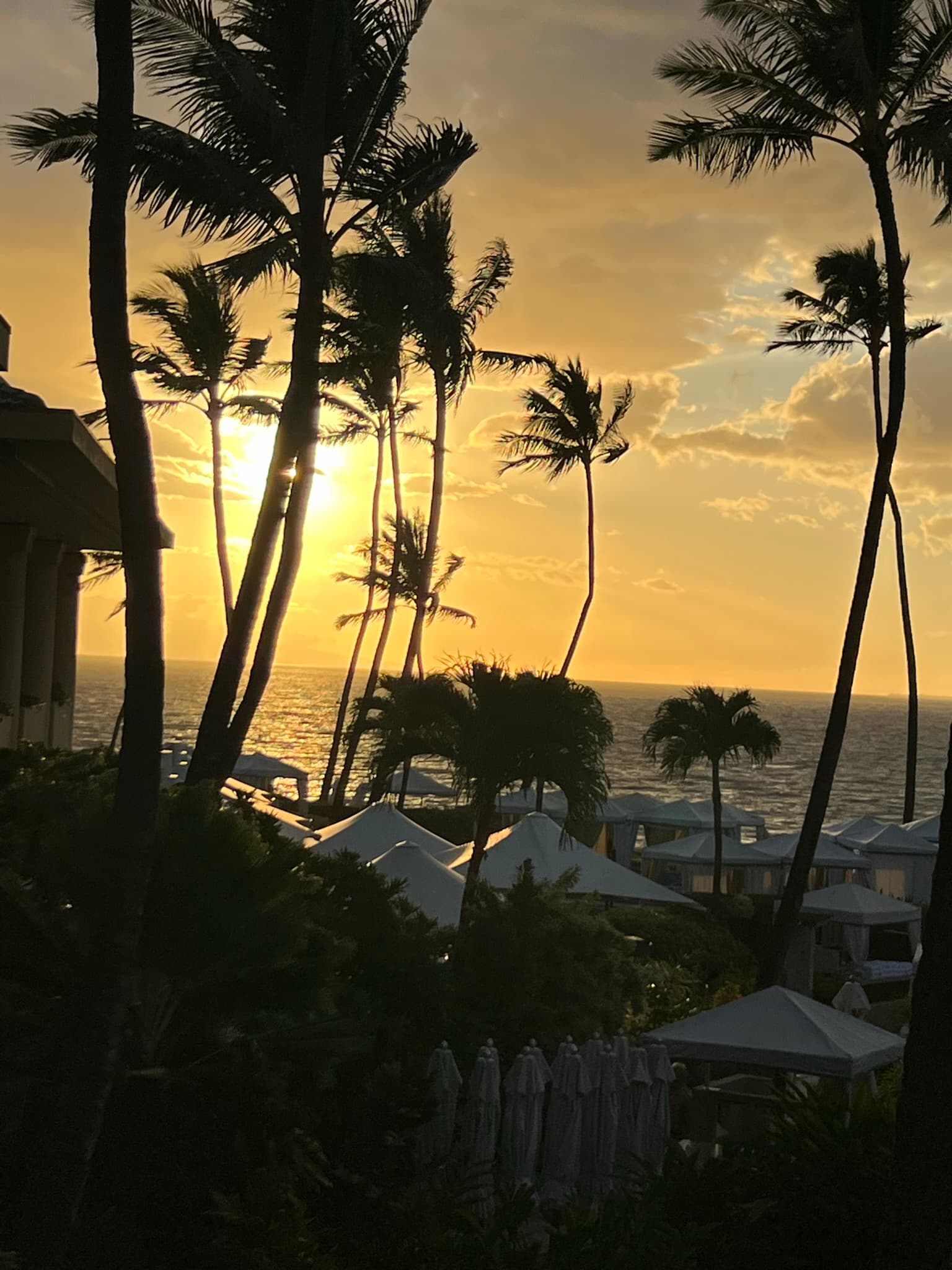 Night view of valley
