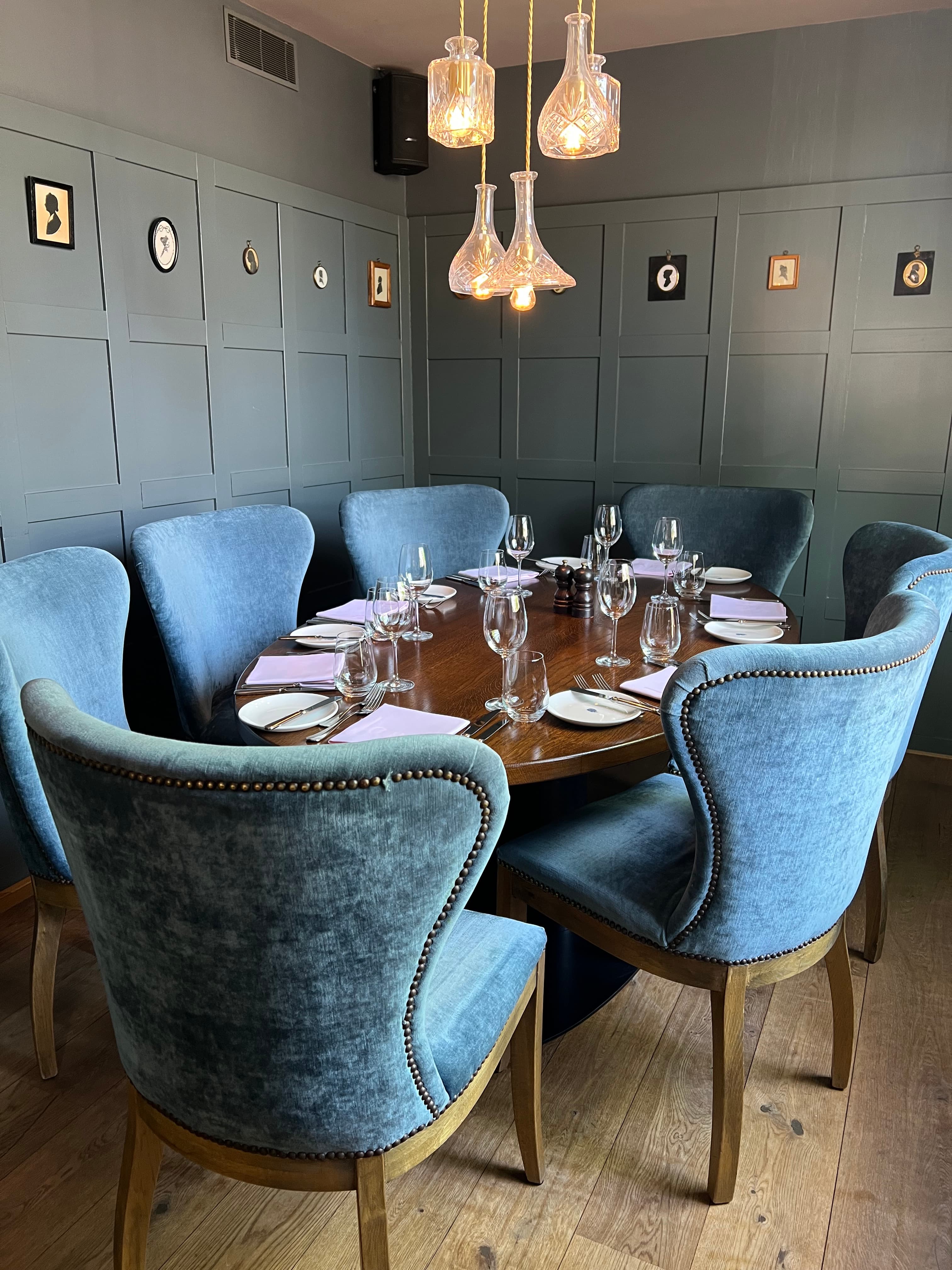 View of restaurant corner