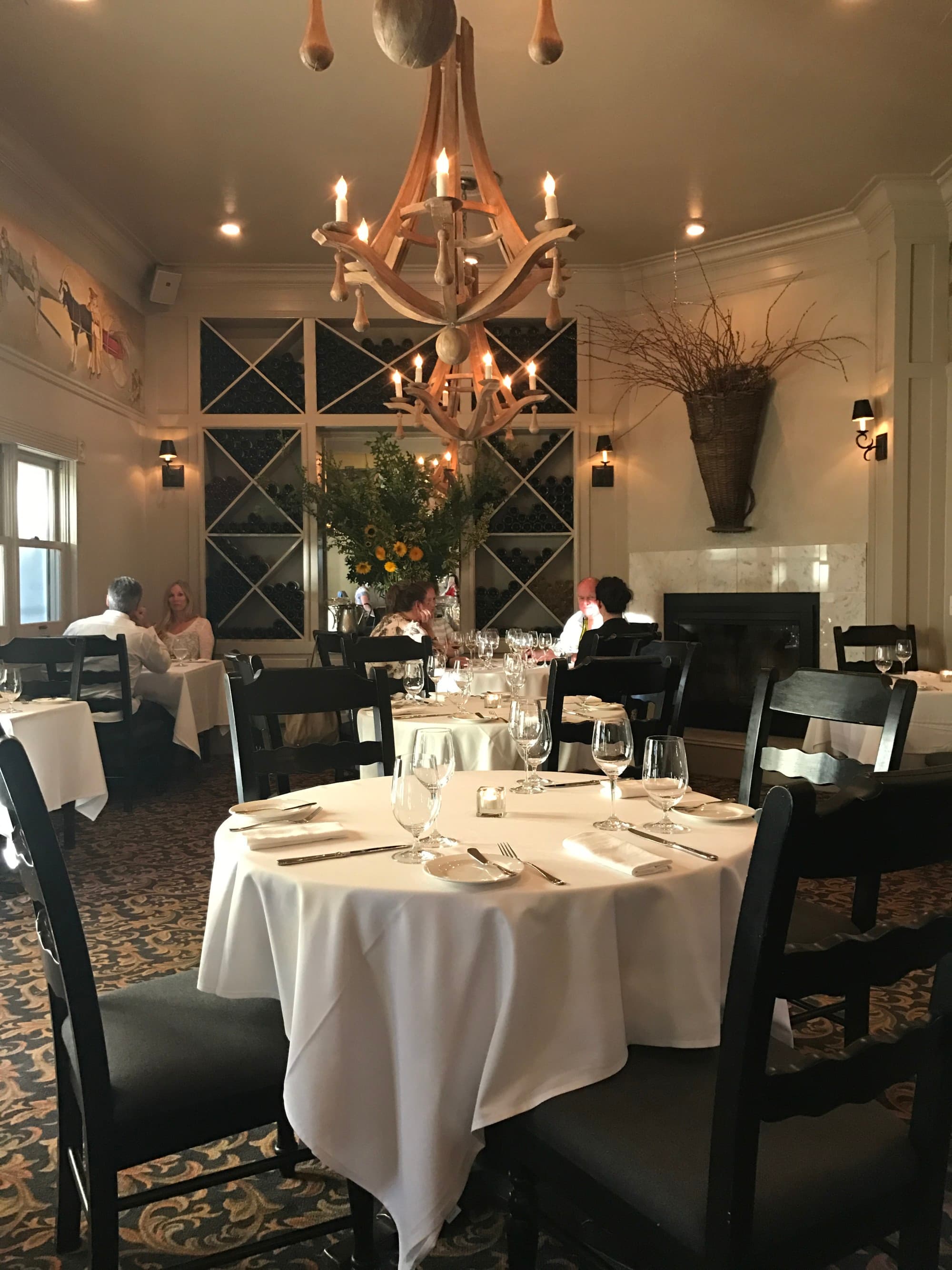 View of the hotel restaurant